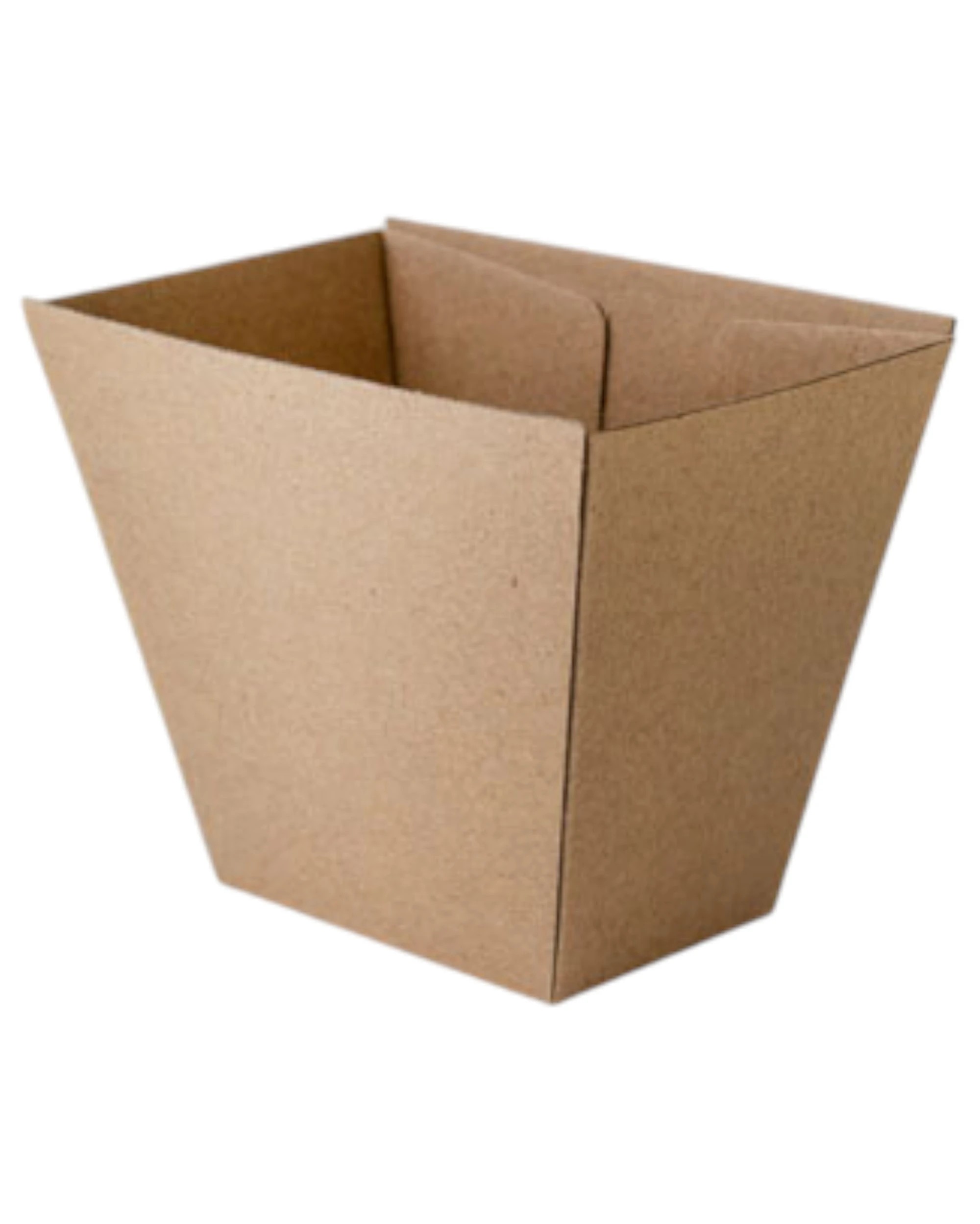 1 Huhtamaki 25 Pack Paper Board Chip Box Kraft - Brown, 1 of 1