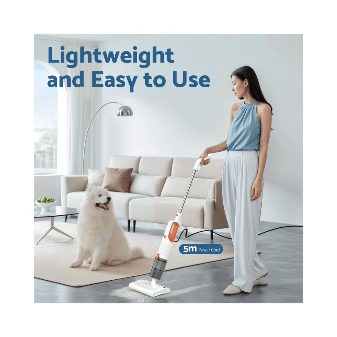 5 Advwin 12 In 1 Vacuum Cleaner, 19kpa Wet Dry Stick Vacuum Mop, With Xl Dust&water Tank, for Home Pet Hair Carpets, 5 of 7