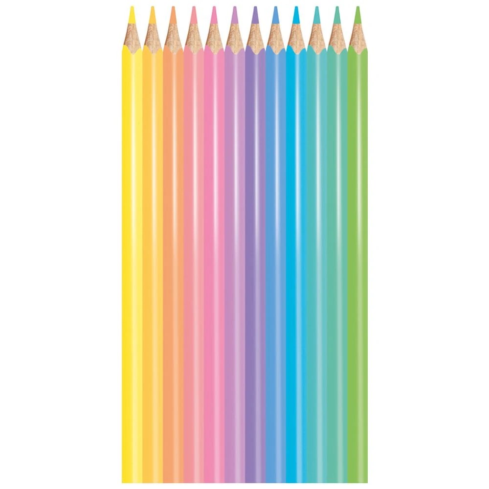 2 Maped Pastel Coloured Pencils 12 Pack, 2 of 2