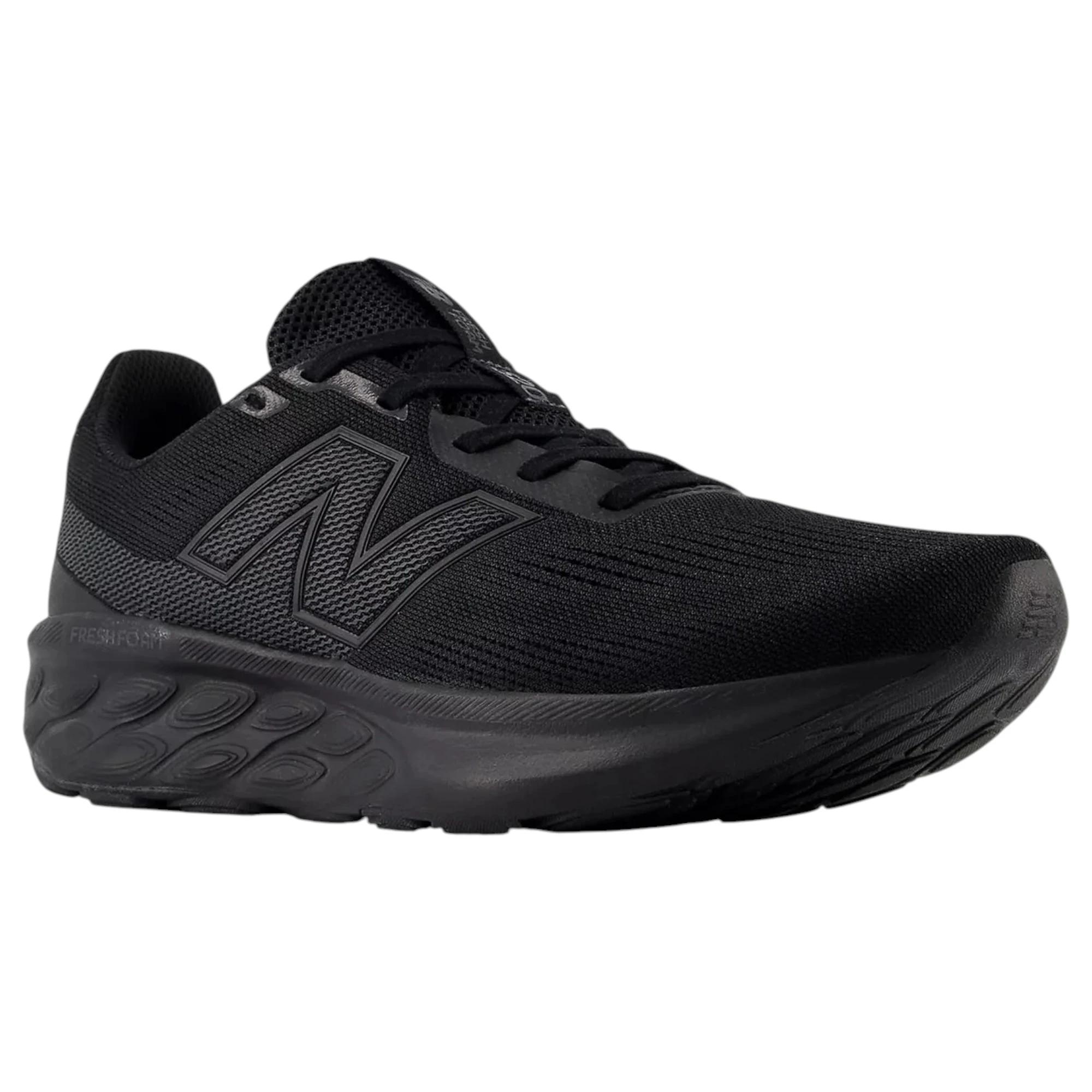 5 New Balance Mens Fresh Foam 520 v9 Triple Athletic Running Shoes BLACK, 5 of 5
