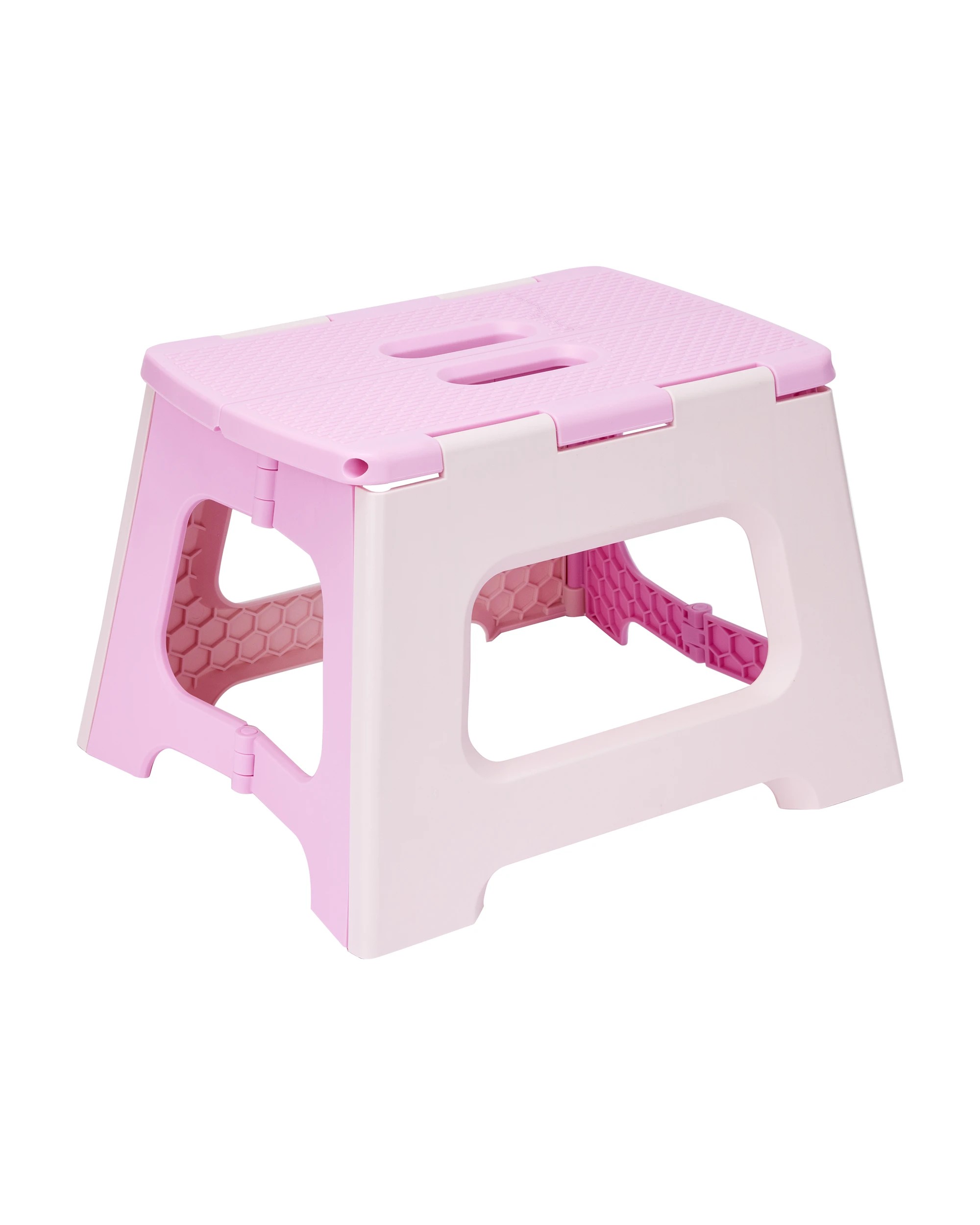 2 Folding Step Stool - Pink, 2 of 7