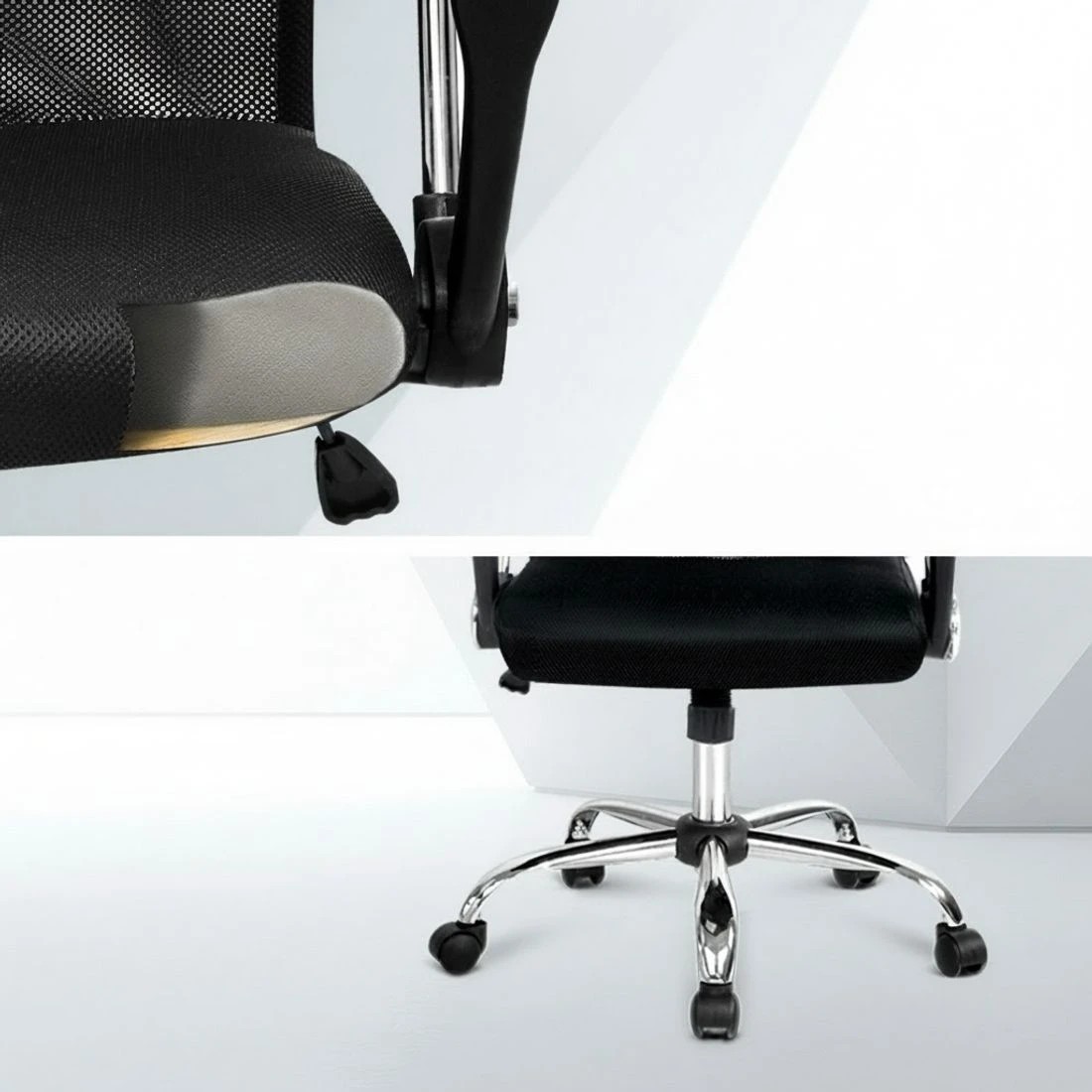 5 Artiss Mesh Office Chair High Back - Black, 5 of 8