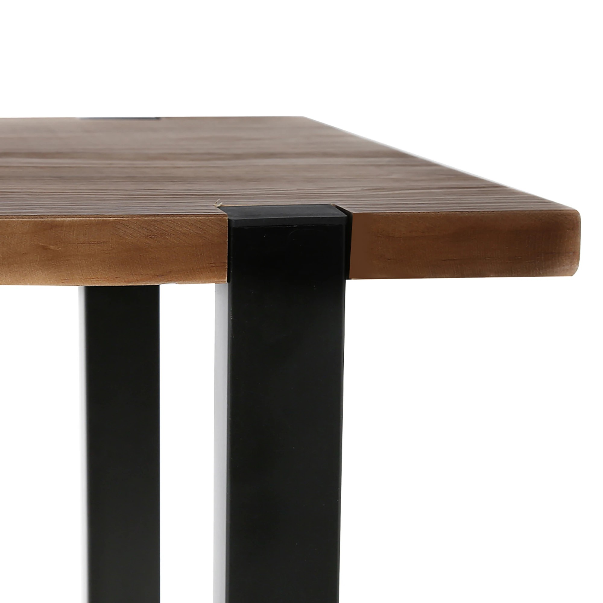 5 Levede High Bar Table Industrial Pub Table Dining Solid Wood Cafe Desk 120X50cm, 5 of 6