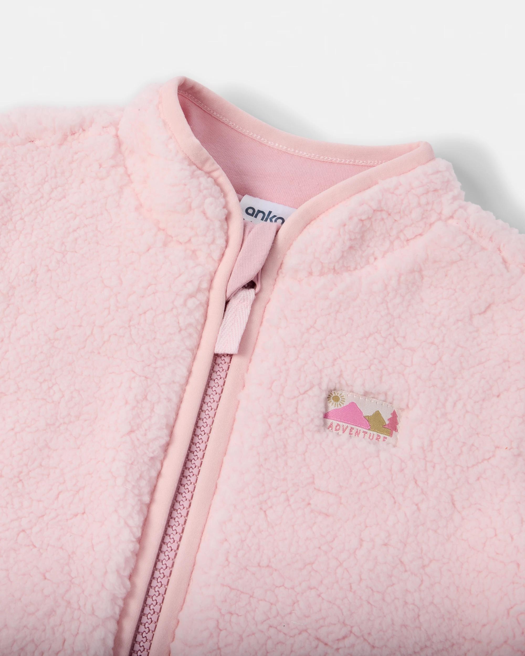 3 Sherpa Zip Jacket Pnk Advntr, 3 of 3
