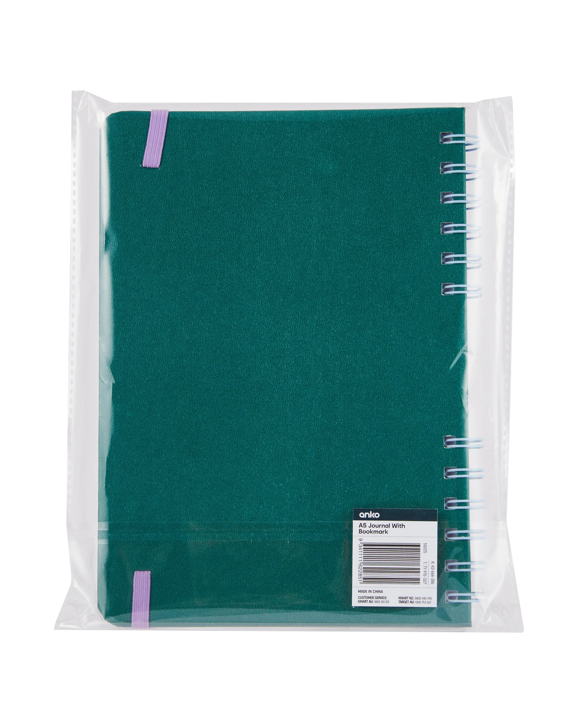 5 A5 Notebook with Bookmark 80gsm 160 Pages, 5 of 5