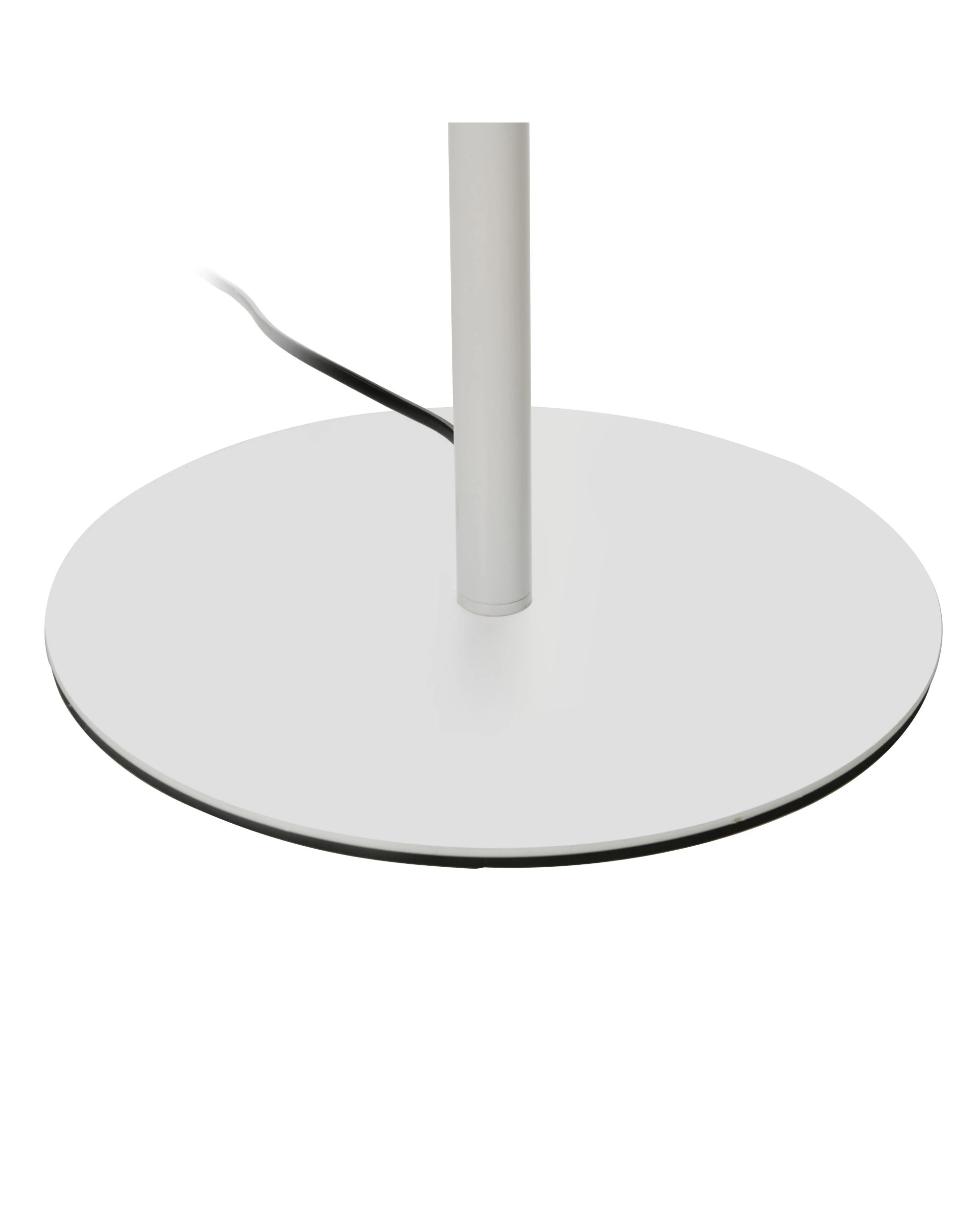 5 Sherwood Maddison Wood Accent Floor Lamp - White, 5 of 7
