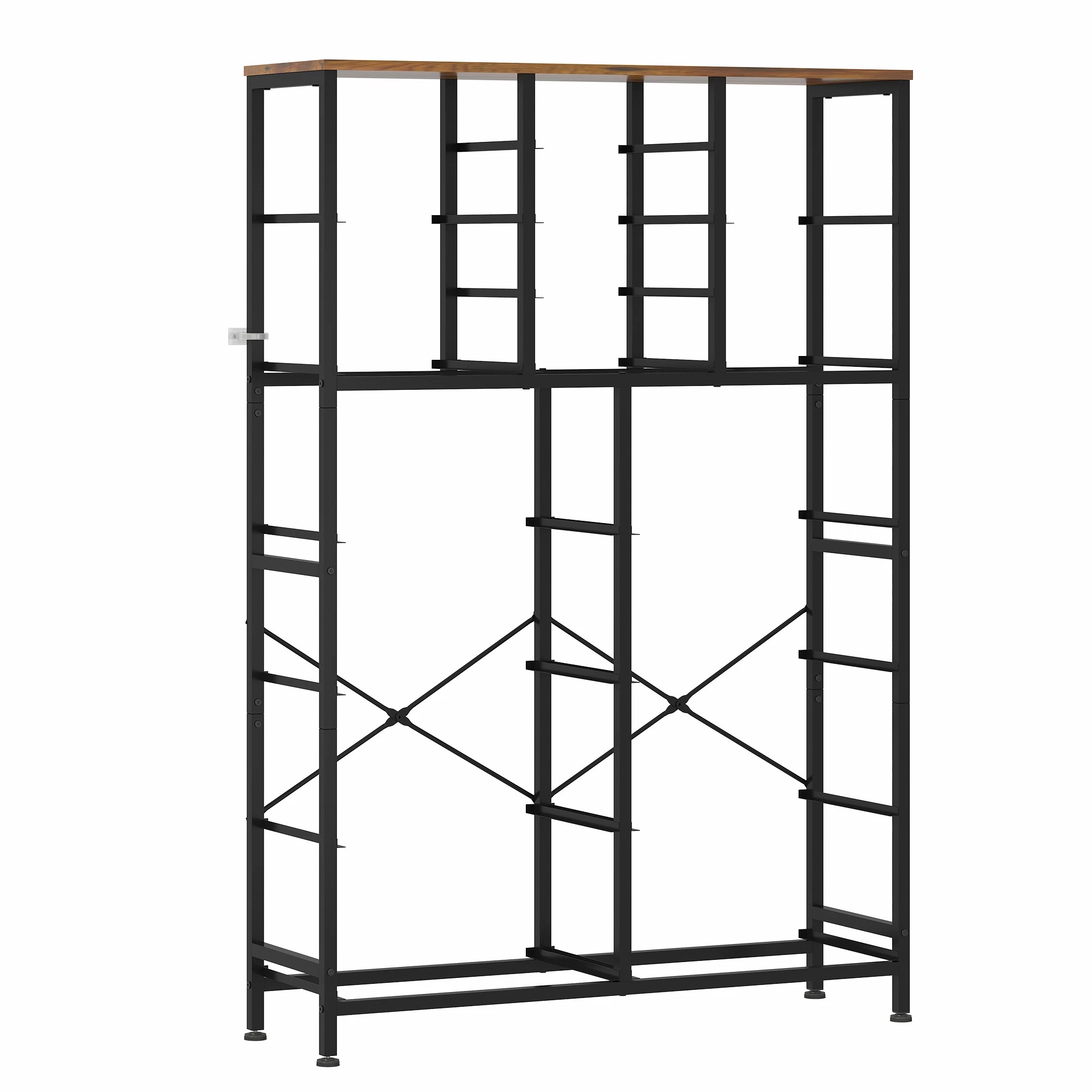 5 Advwin Tall Dresser with 16 Fabric Drawers Chest of Drawers for Closet - Brown, 5 of 8