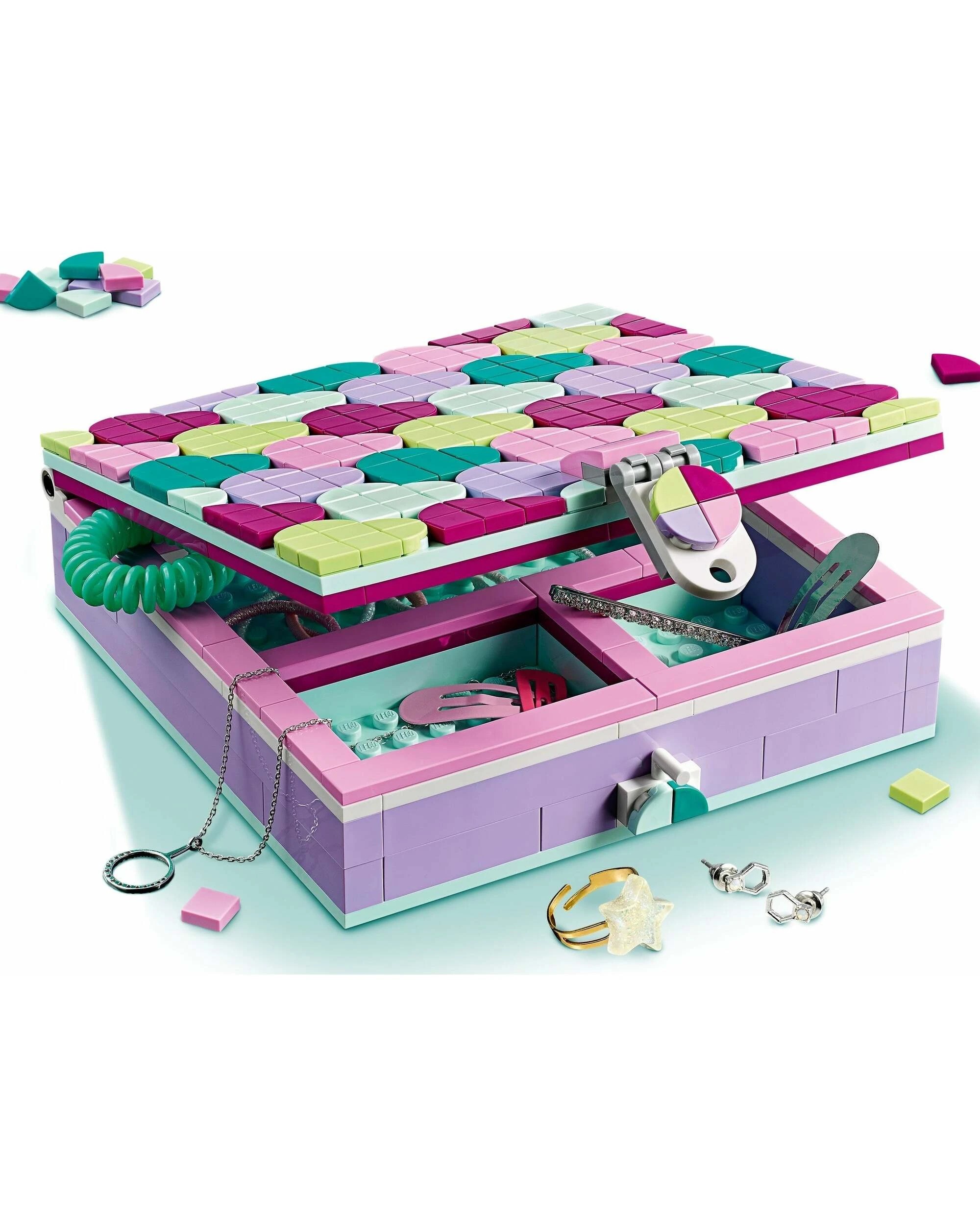 3 LEGO 41915 DOTS Jewelry Box - DIY Craft Kit for Kids, 3 of 5