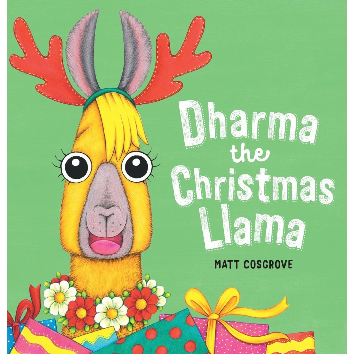 1 Dharma the Christmas Llama by Matt Cosgrove - Book