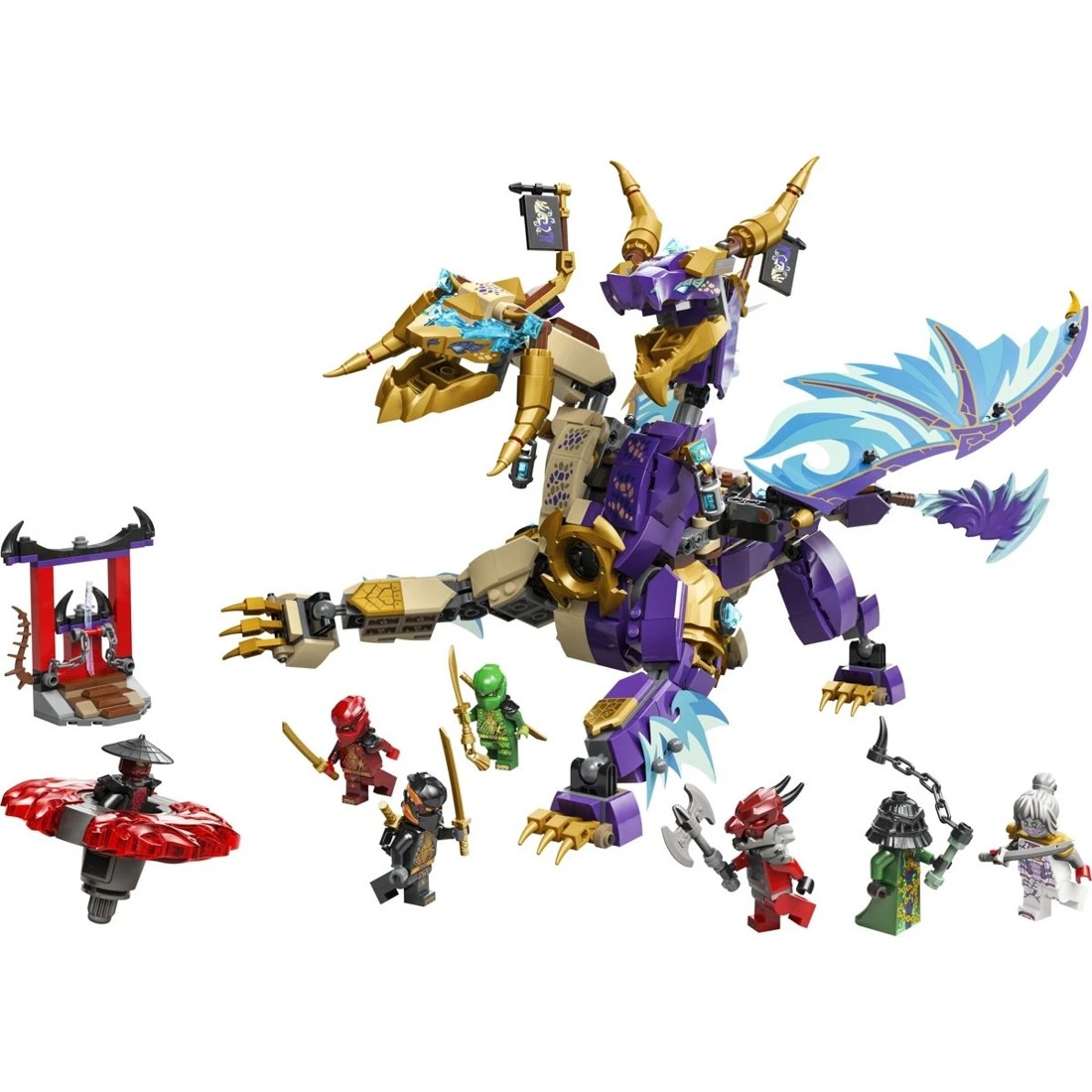 3 LEGO NINJAGO Arc Dragon of Focus 71836, 3 of 10