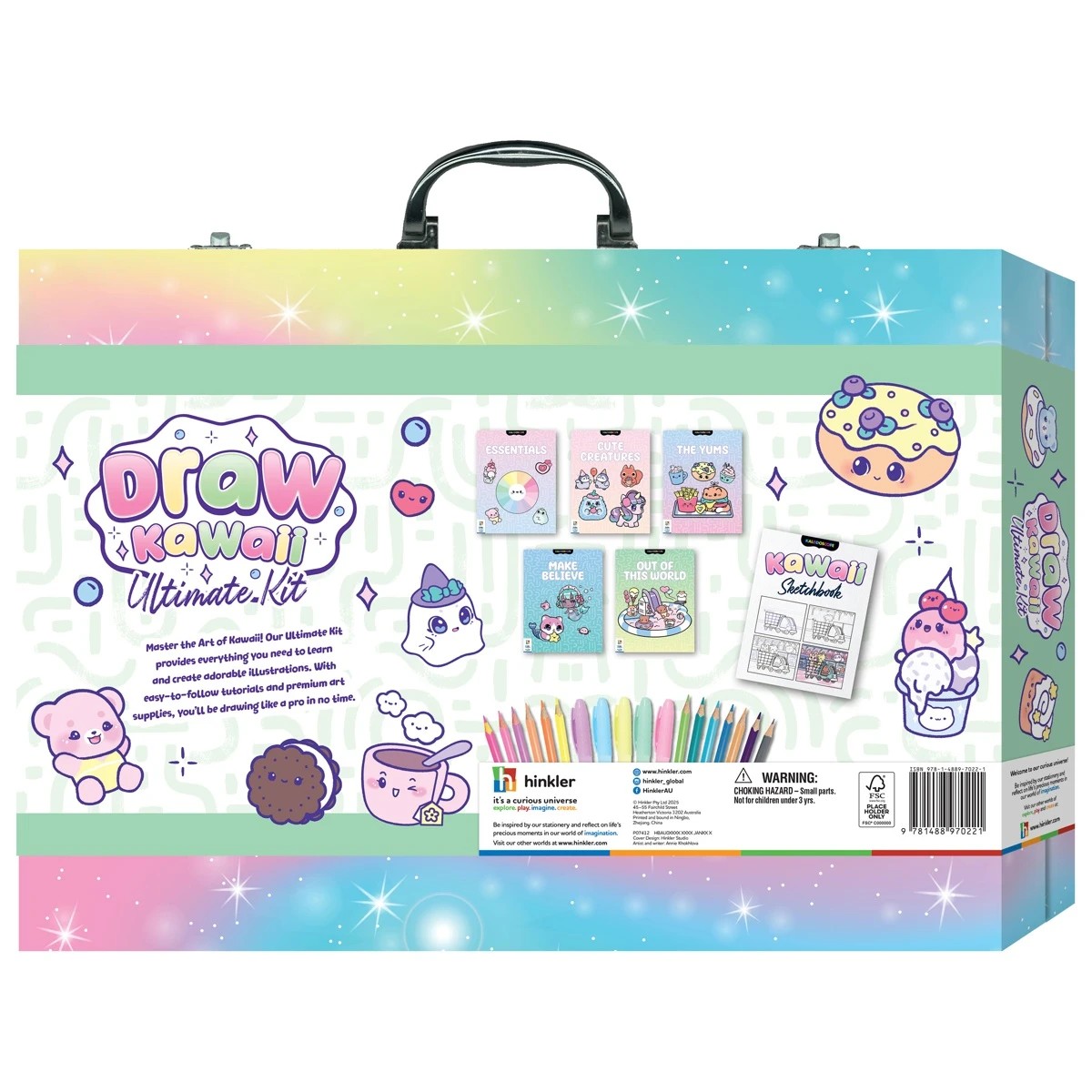 10 Kaleidoscope Draw Kawaii Ultimate Kit - Book, 10 of 10