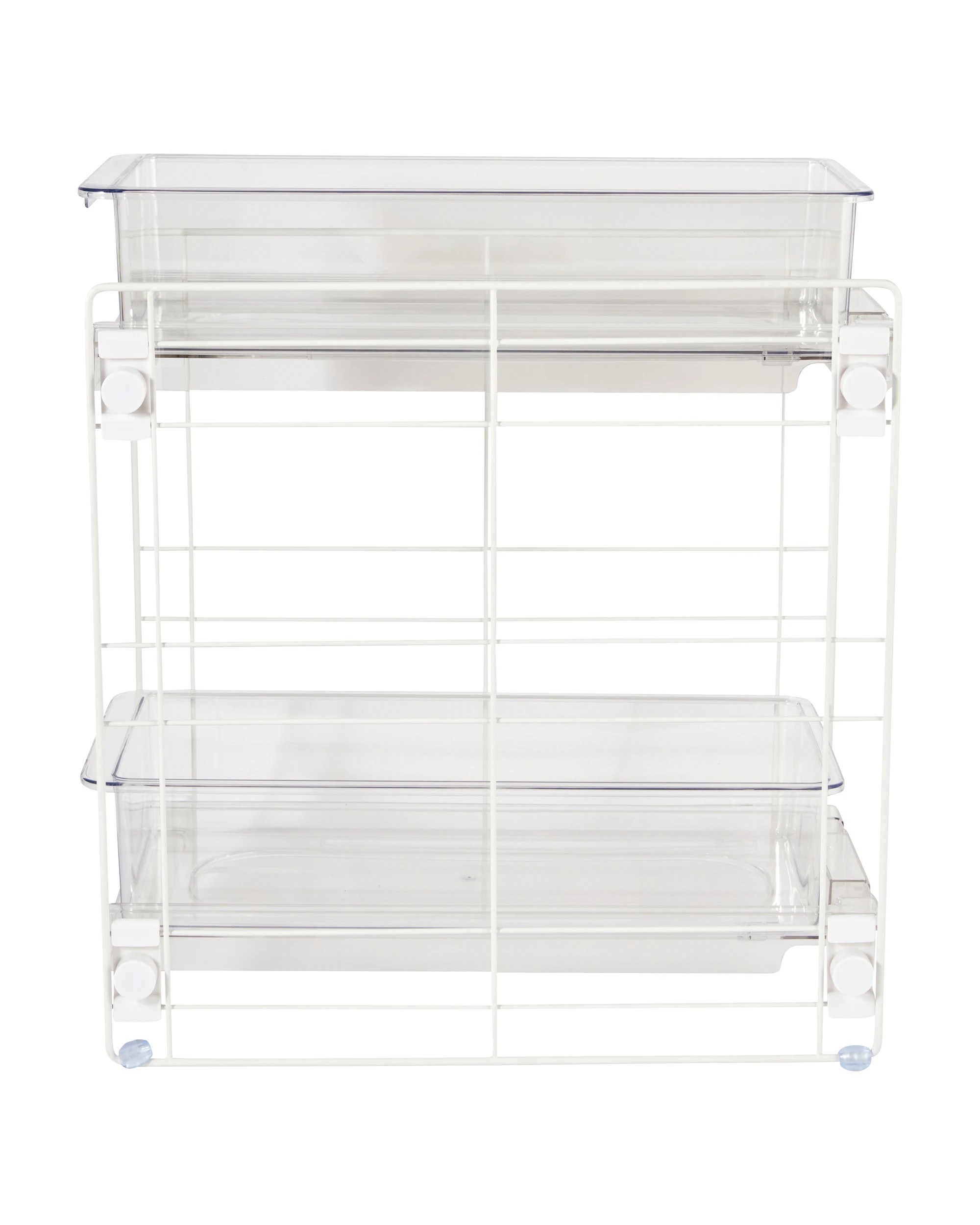 5 Clear Undersink 2 Tier Drawer, 5 of 9