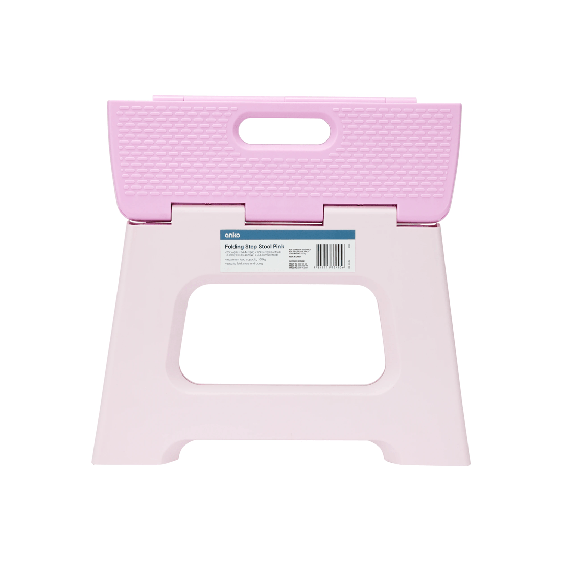 7 Folding Step Stool - Pink, 7 of 7