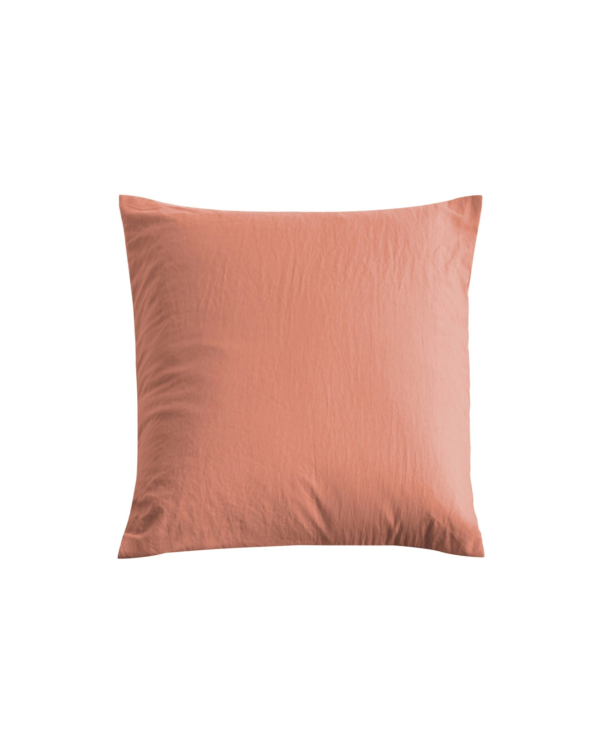 4 Dreamaker Superfine Washed Microfibre European Pillowcase - Pink Clay, 4 of 4