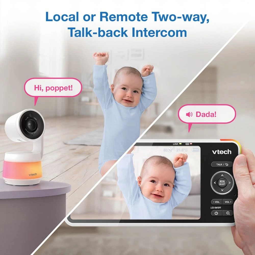 8 Vtech 5" Smart Pan & Tilt Baby Monitor, 8 of 9