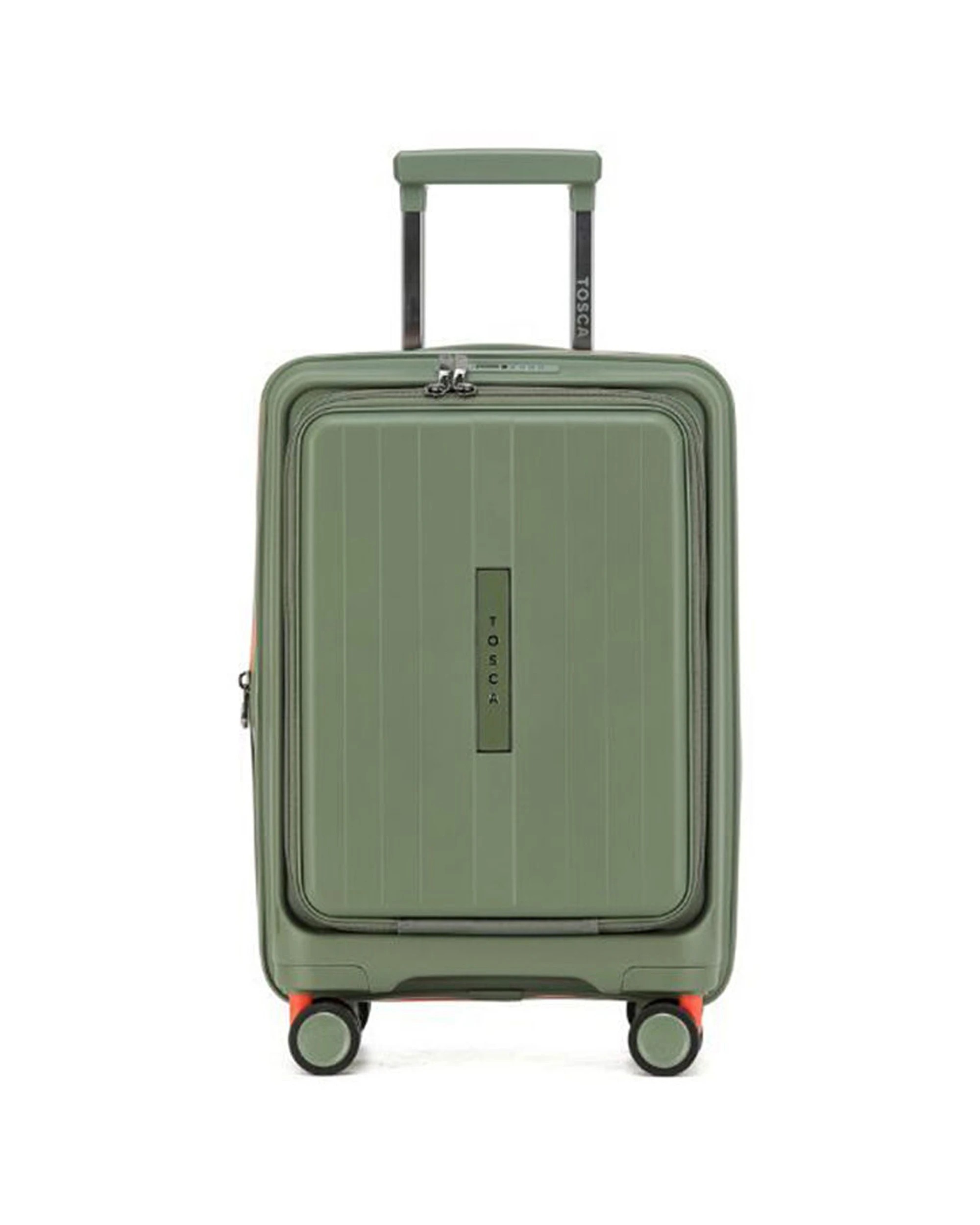 1 Tosca Cruiser Hard Case Carry On Travelling Suitcase Small - Multi, 1 of 6