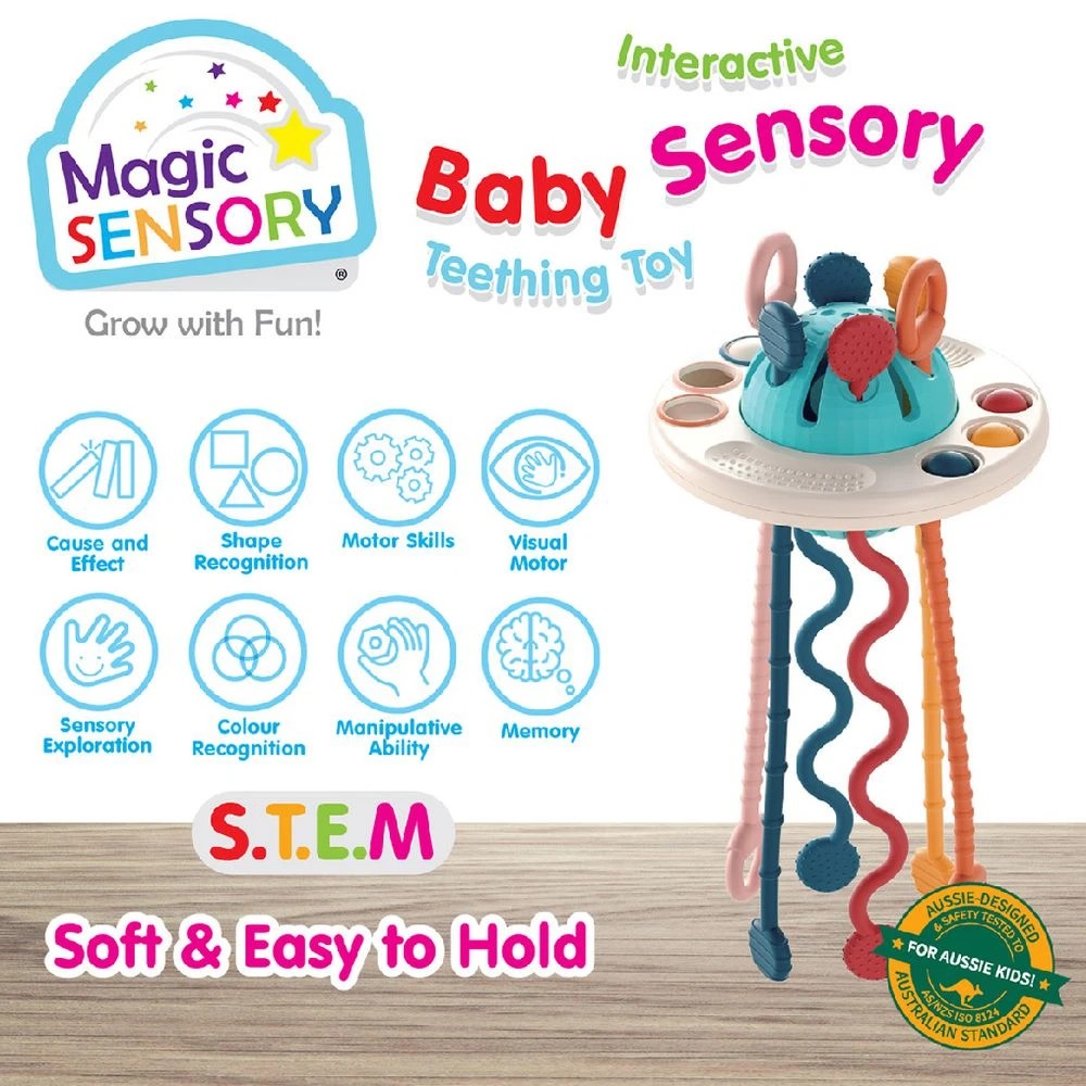 6 Magic Sensory UFO Teething Toy, 6 of 6