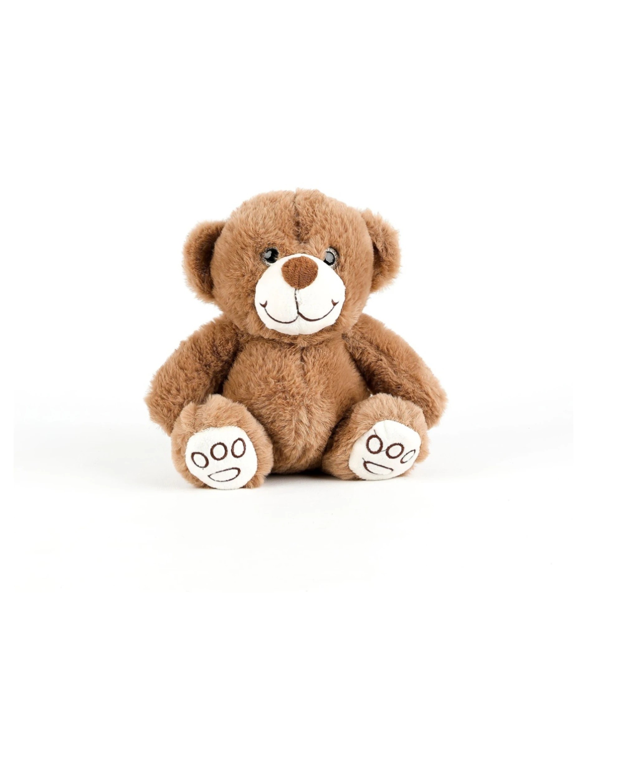 2 Gift Basket My First Teddy Set Stuffed Animal Bear Wooden Milestone Discs - Multi, 2 of 6