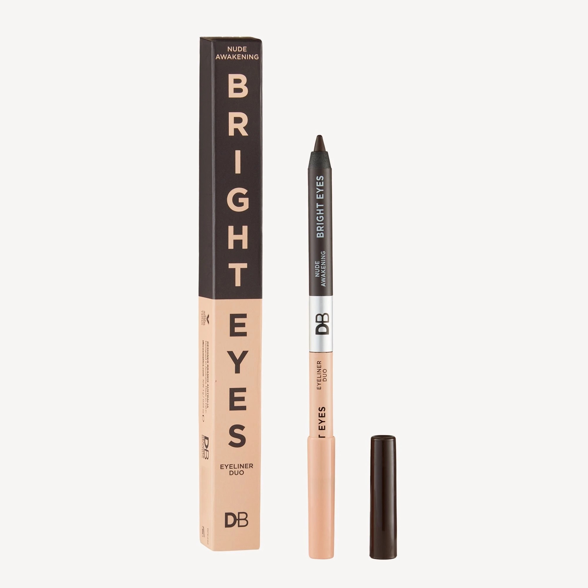 1 DB Designer Brands Bright Eyes Eyeliner Duo - Nude Awakening, 1 of 4