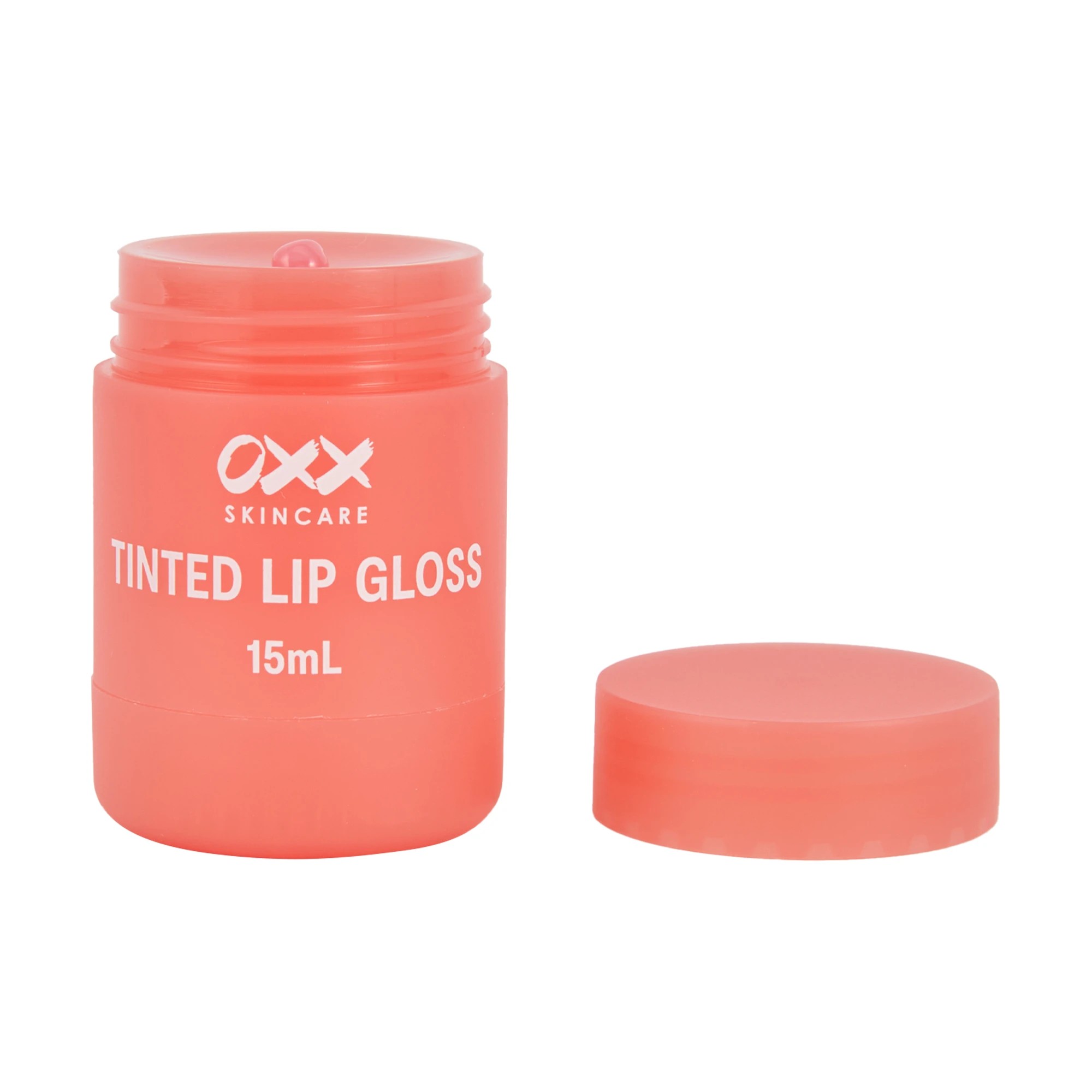 2 OXX Skincare Tinted Lip Gloss 15ml - Watermelon Extract and Watermelon Scented, 2 of 5