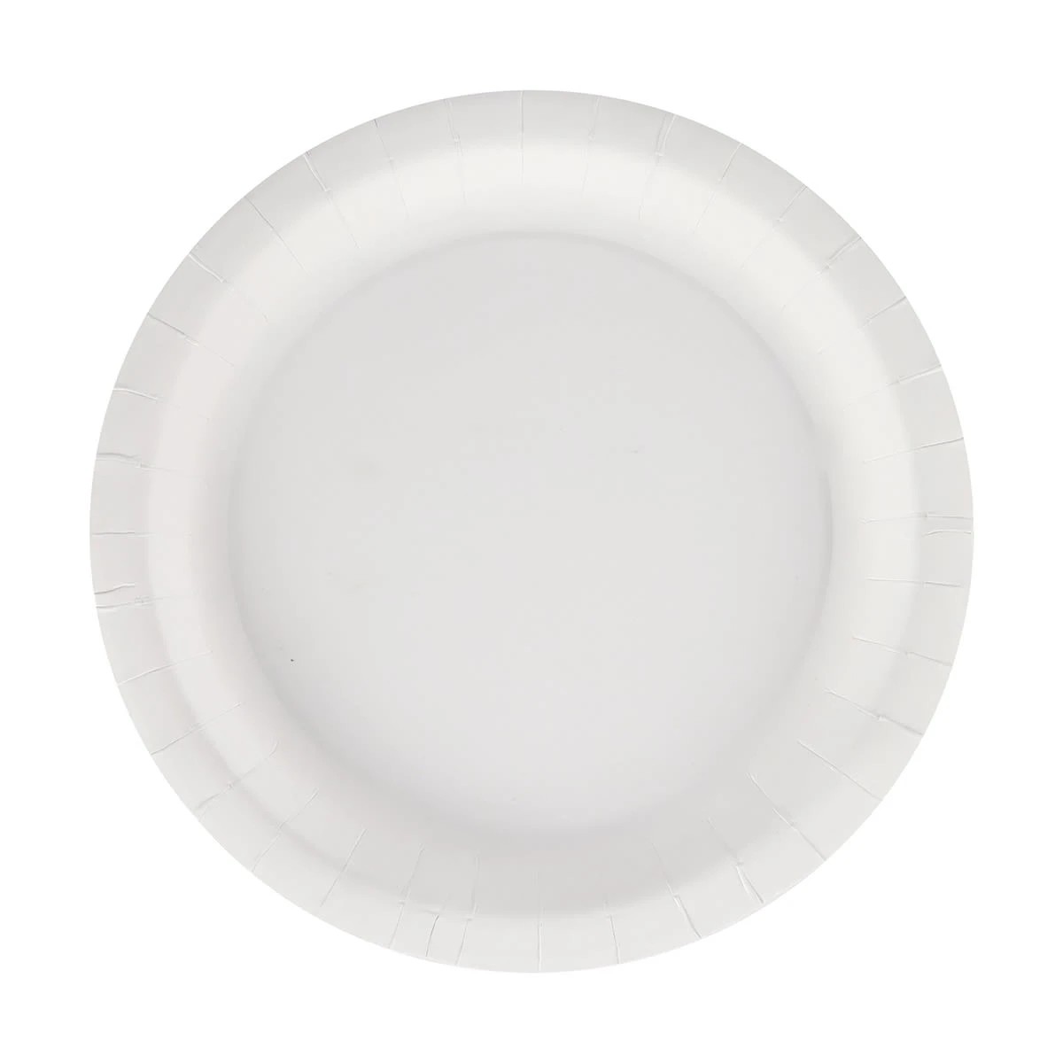 5 50 Piece White Round Paper Plates, 5 of 7
