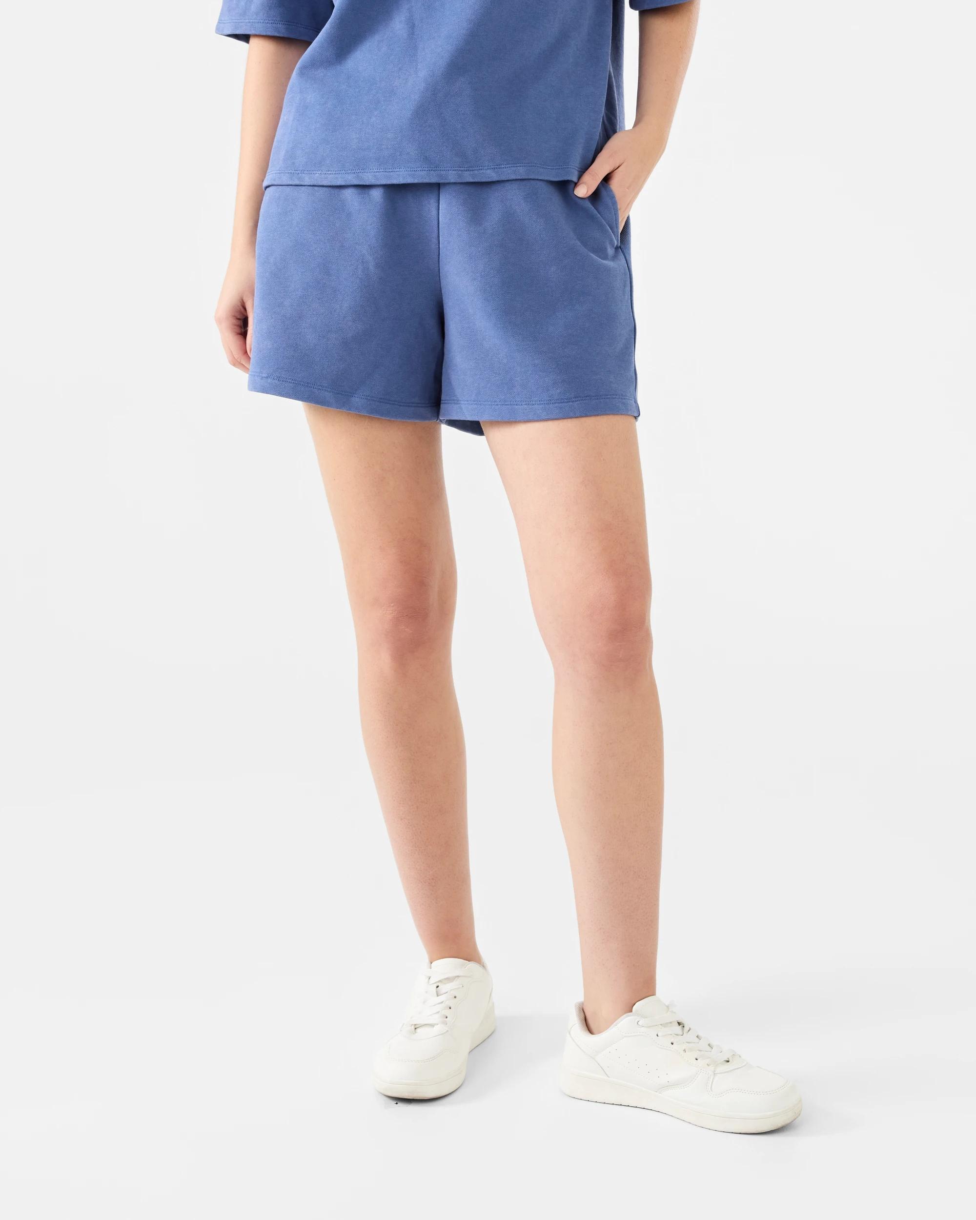 6 Rib Panel Shorts Orbit Blu, 6 of 7