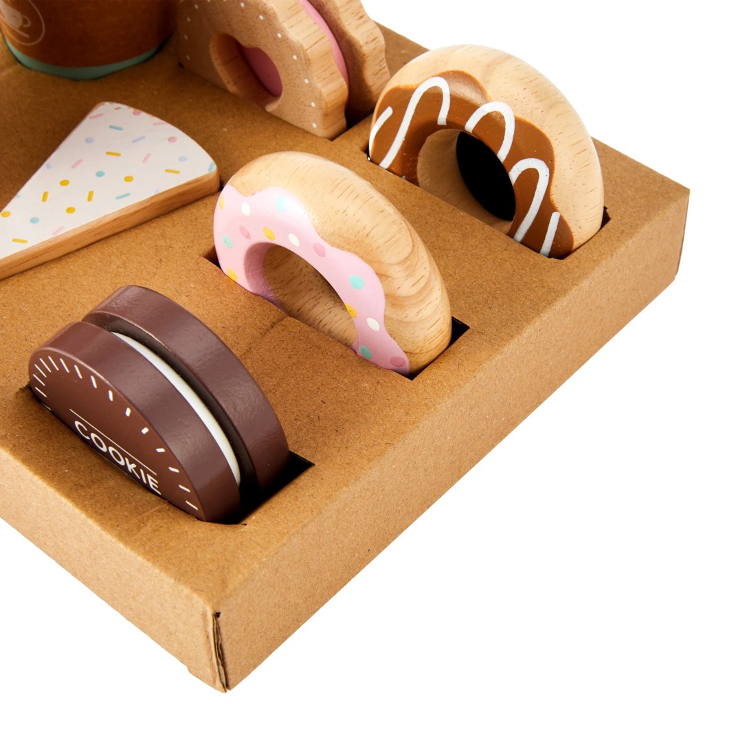 3 12 Piece Wooden Babyccino Set, 3 of 5