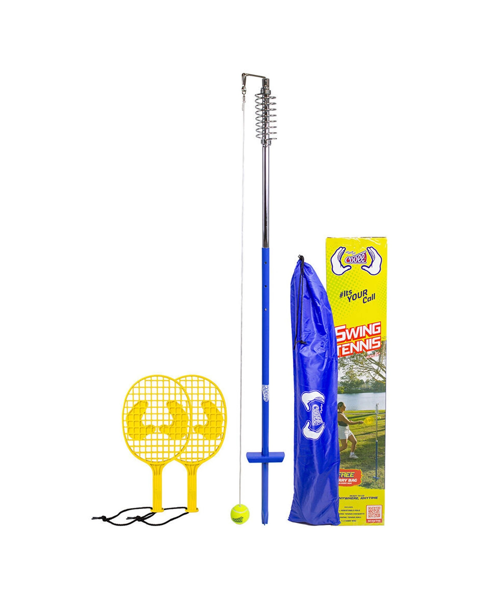 2 Cooee Outdoor Swing Tennis Game 2-Player Set With Carry Bag - Multi, 2 of 2