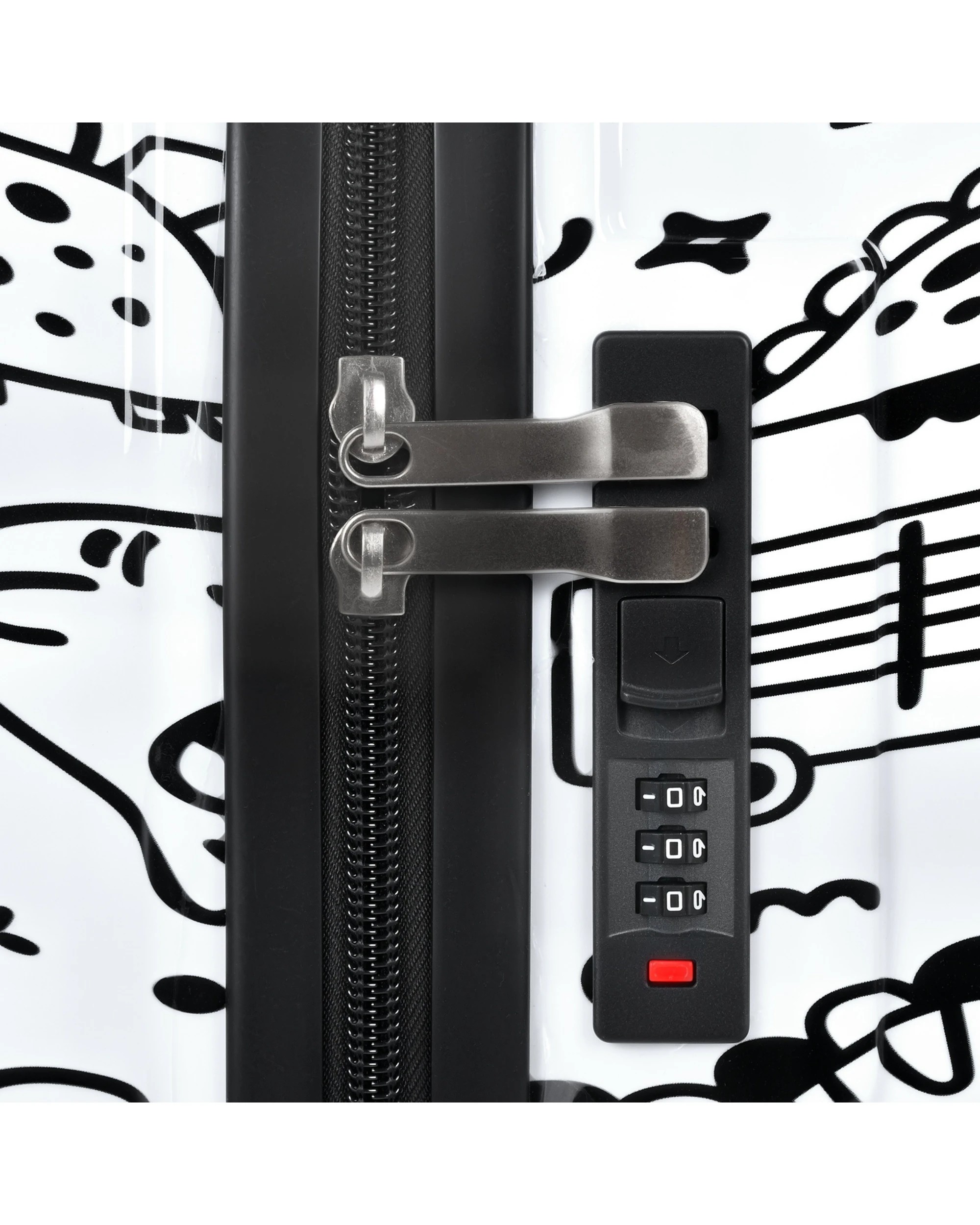 10 Advwin Kids Ride On Luggage for Toddler Travel Checked Suitcase - White, 10 of 10