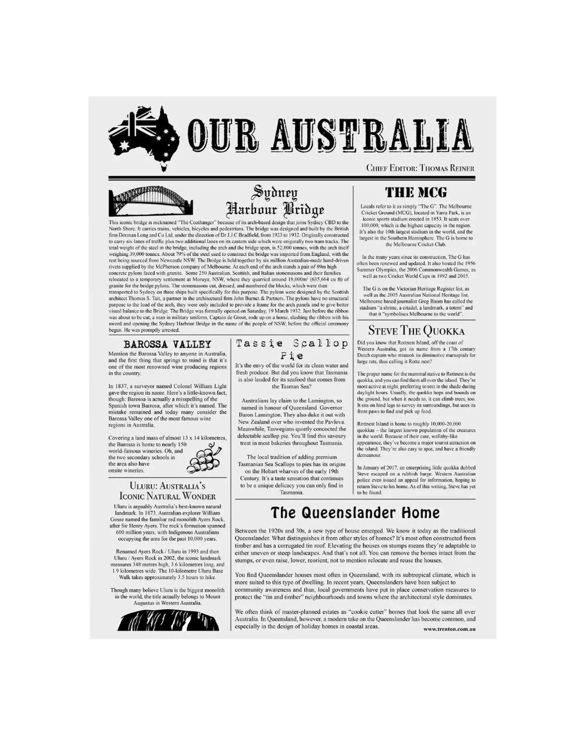 1 Moda 310 x 380mm Newpaper Greaseproof Paper  Pack of 2000, 1 of 1