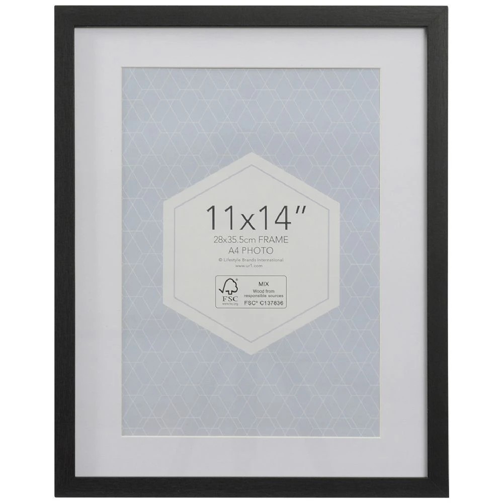 1 Promenade 11x14" Frame Black, 1 of 4