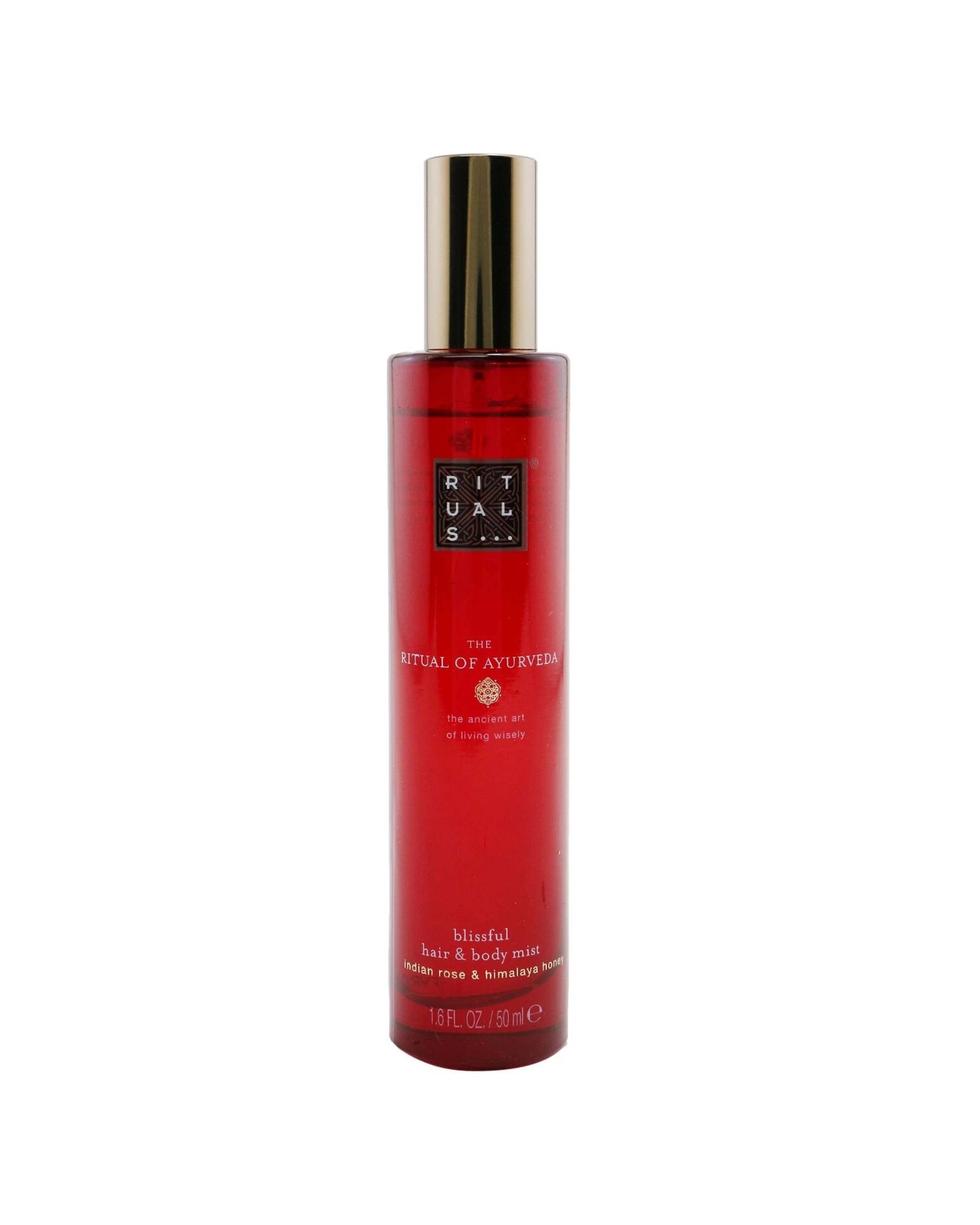 1 Rituals The Ritual Of Ayurveda Blissful Hair & Body Mist 50ml/1.6oz, 1 of 3