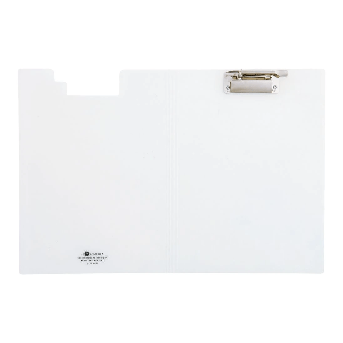 2 Aqua Drops Clipfolder A4 Clear, 2 of 5