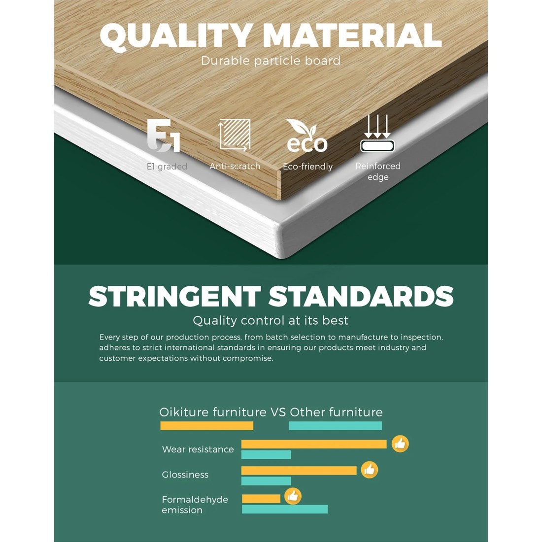 5 Oikiture Bedside Tables 2 Drawers Side Table Nightstand
 - Multi, 5 of 10