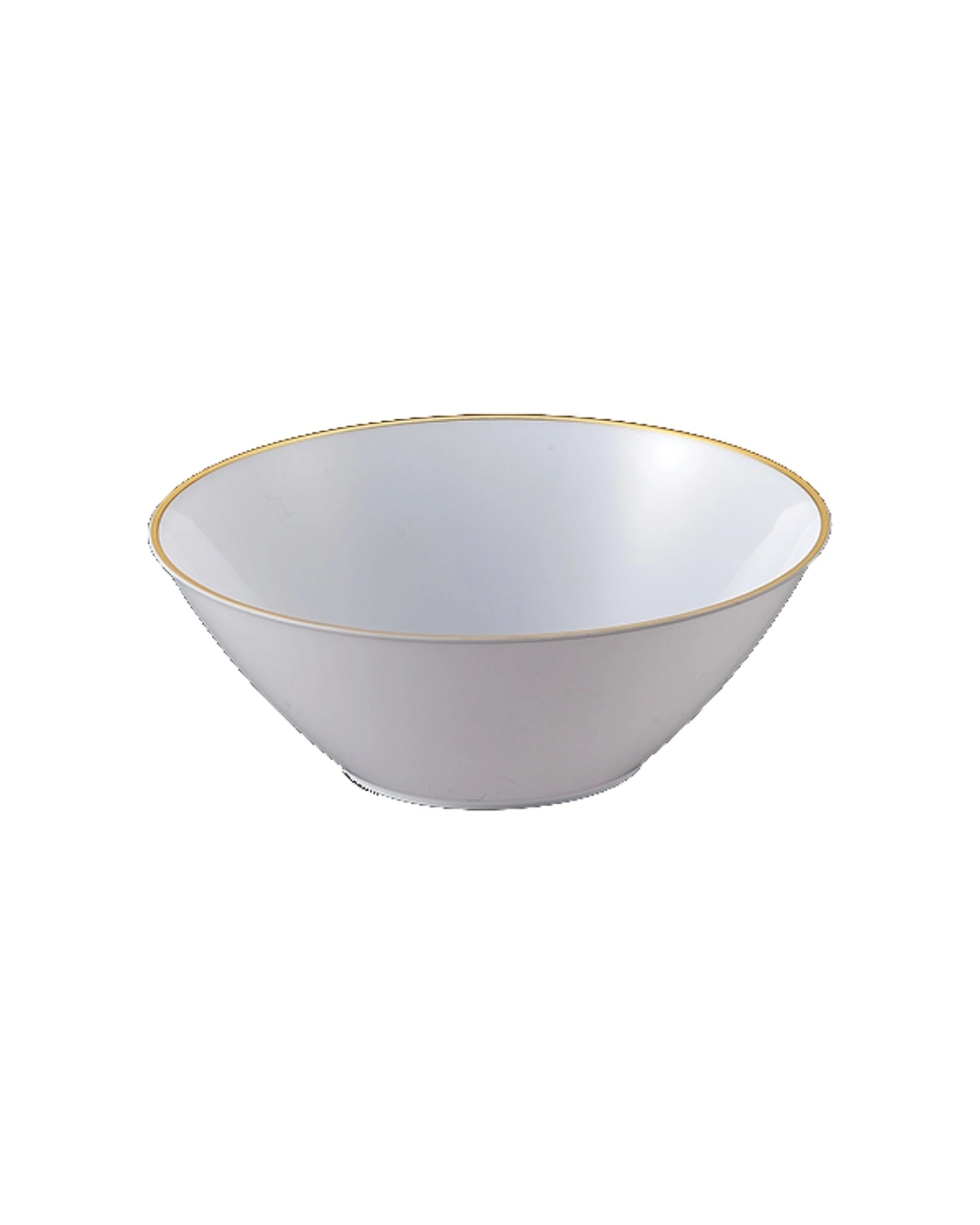 1 Partyware 6pc Heavy Duty Reusable Salad Bowl Set 110mm - White, 1 of 1
