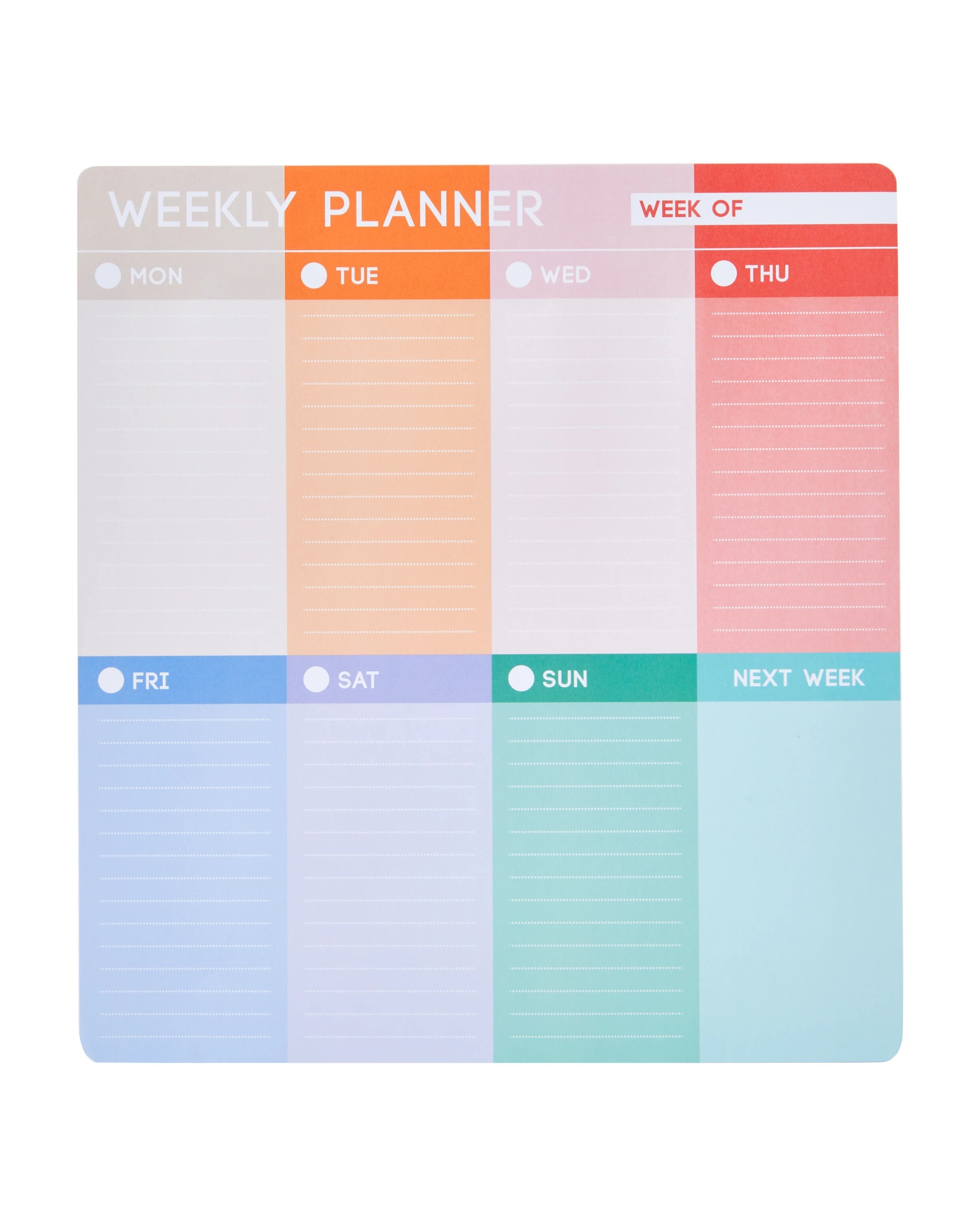 1 Sticky Week Planner, 1 of 7