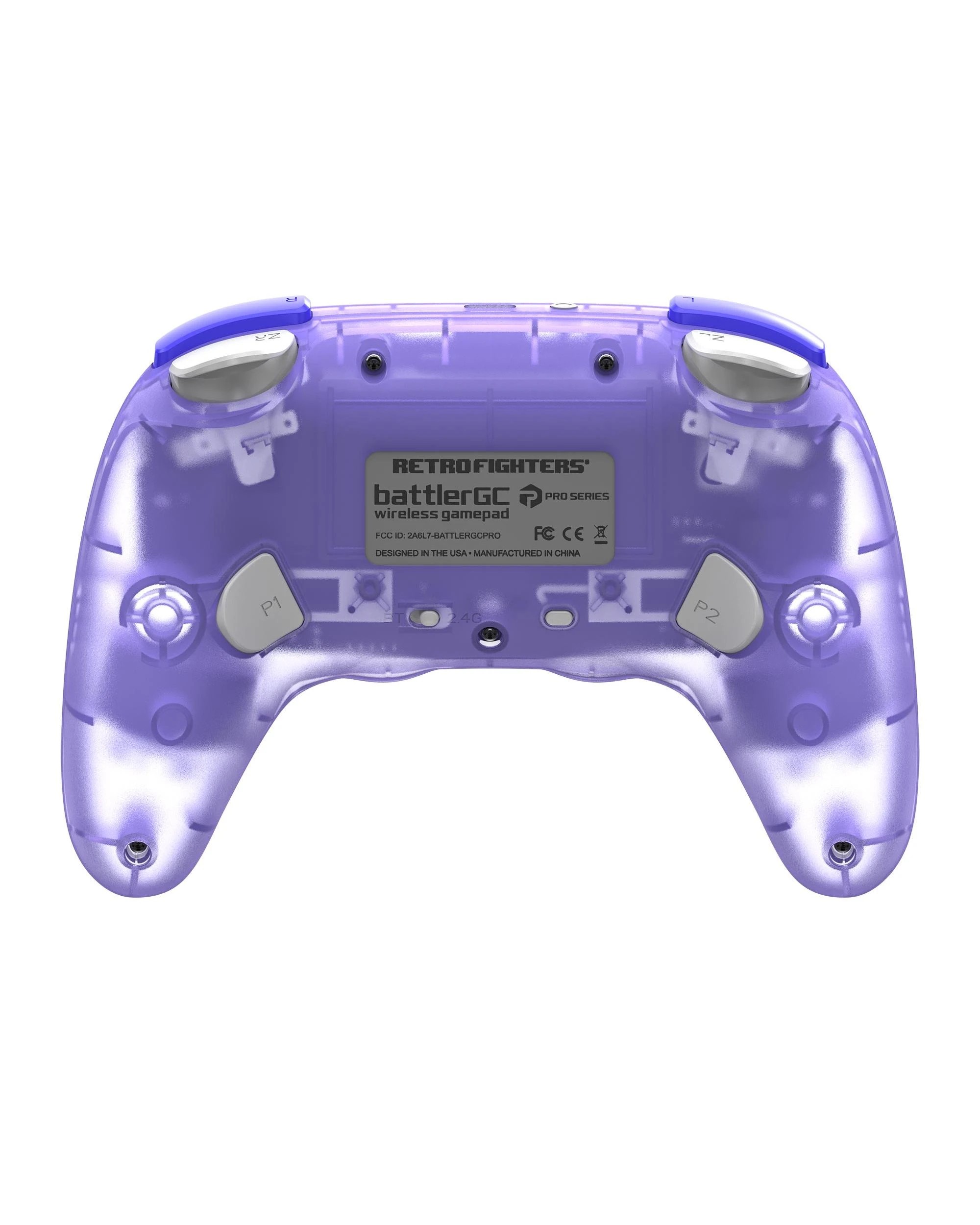 3 Retro Fighters BattlerGC Pro 2 Wireless Controller - Glacier - Purple, 3 of 6