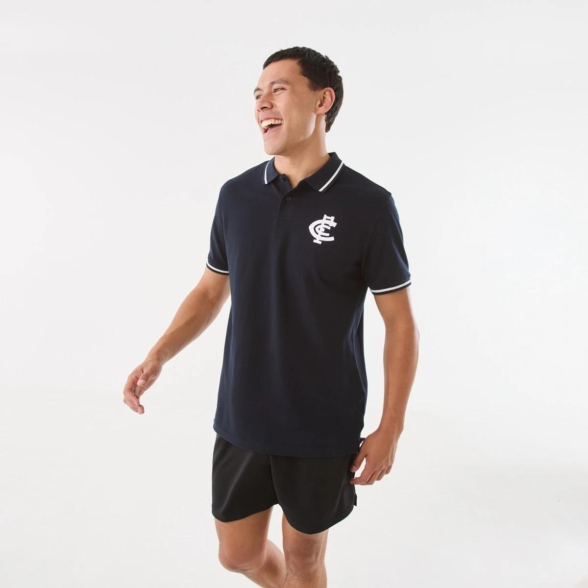 1 Official AFL Adult Polo Shirt Carlton, 1 of 5