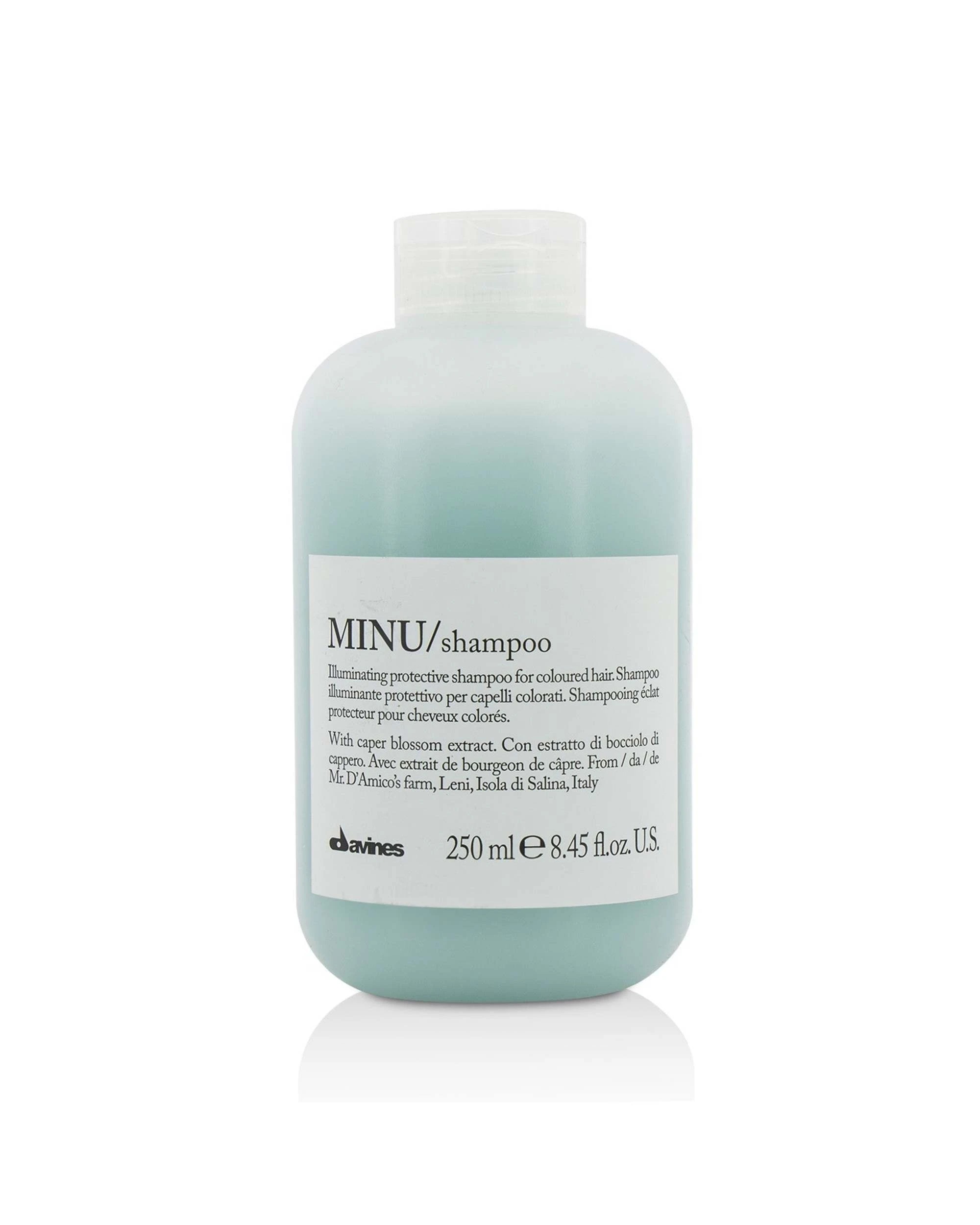 3 Davines Minu Shampoo Illuminating Protective Shampoo (For Coloured Hair)  1000ml/33.8oz, 3 of 4