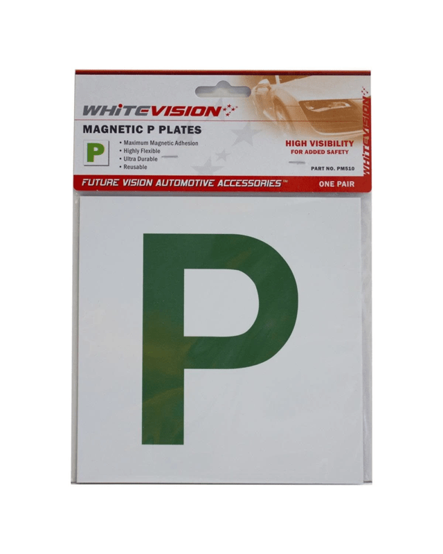 Whitevision Magnetic P Plates - NSW