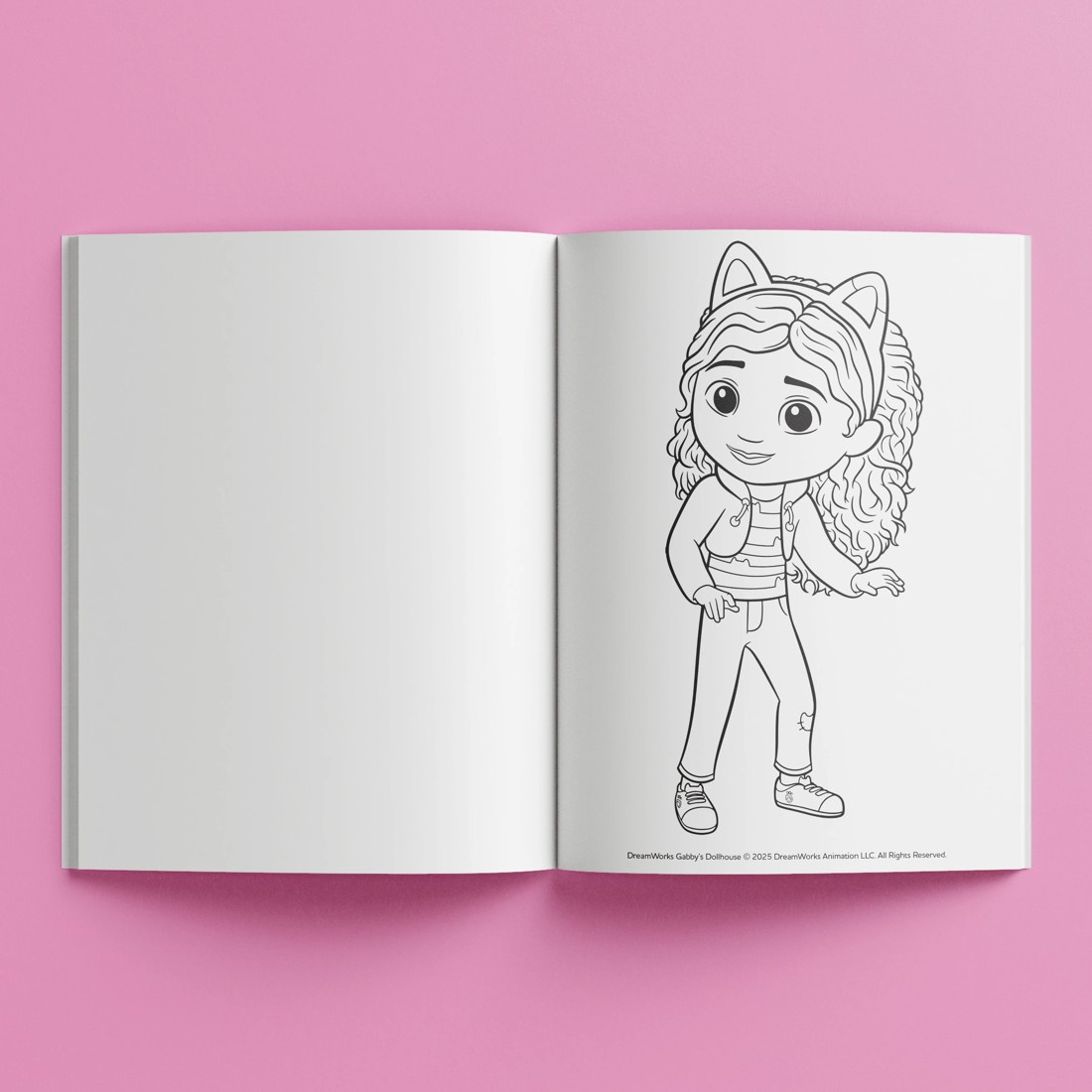 6 Kaleidoscope Gabby's Dollhouse Colouring Carry Case - Book, 6 of 7