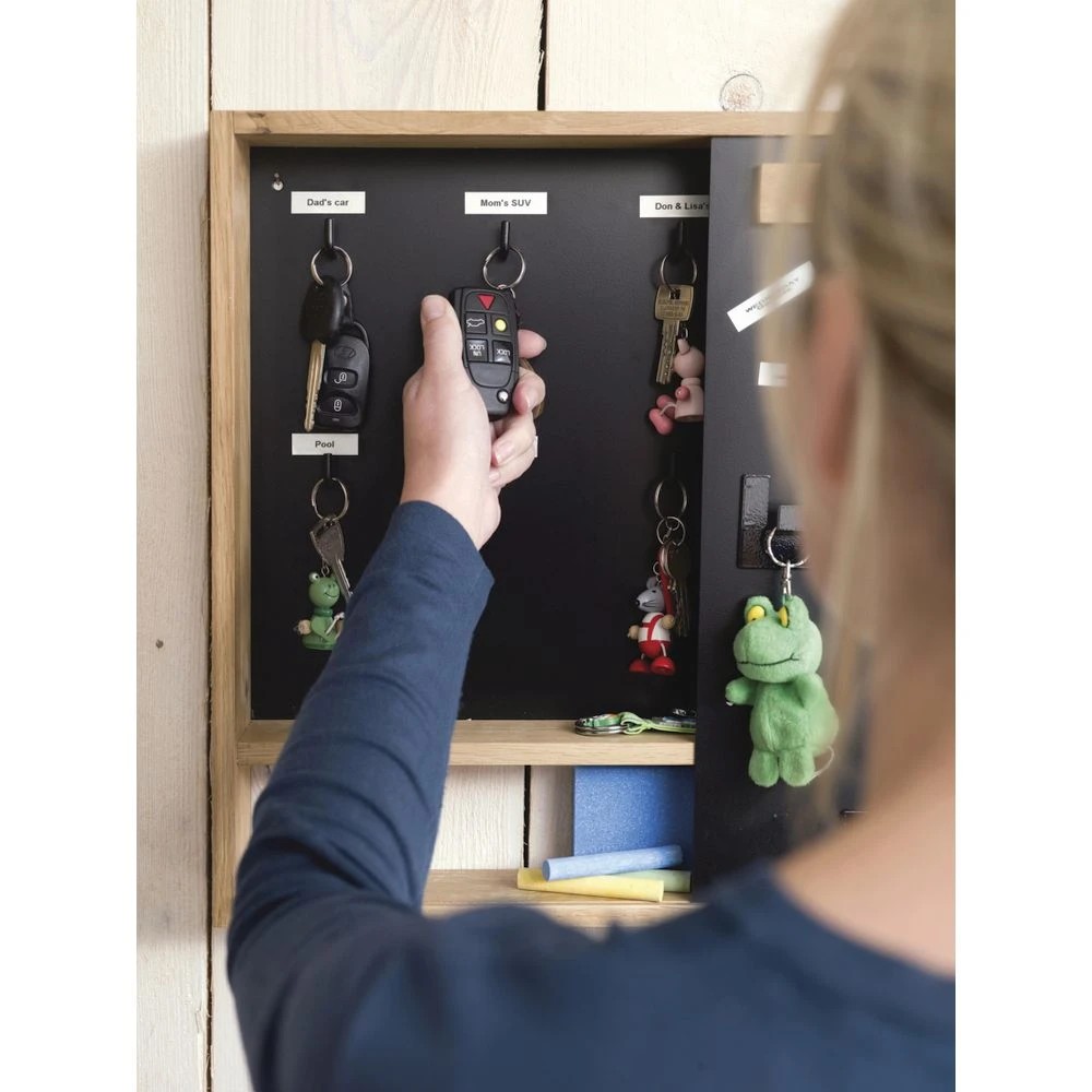 4 DYMO LetraTag Paper Label Tape 12mm Black on White 2 Pack, 4 of 7