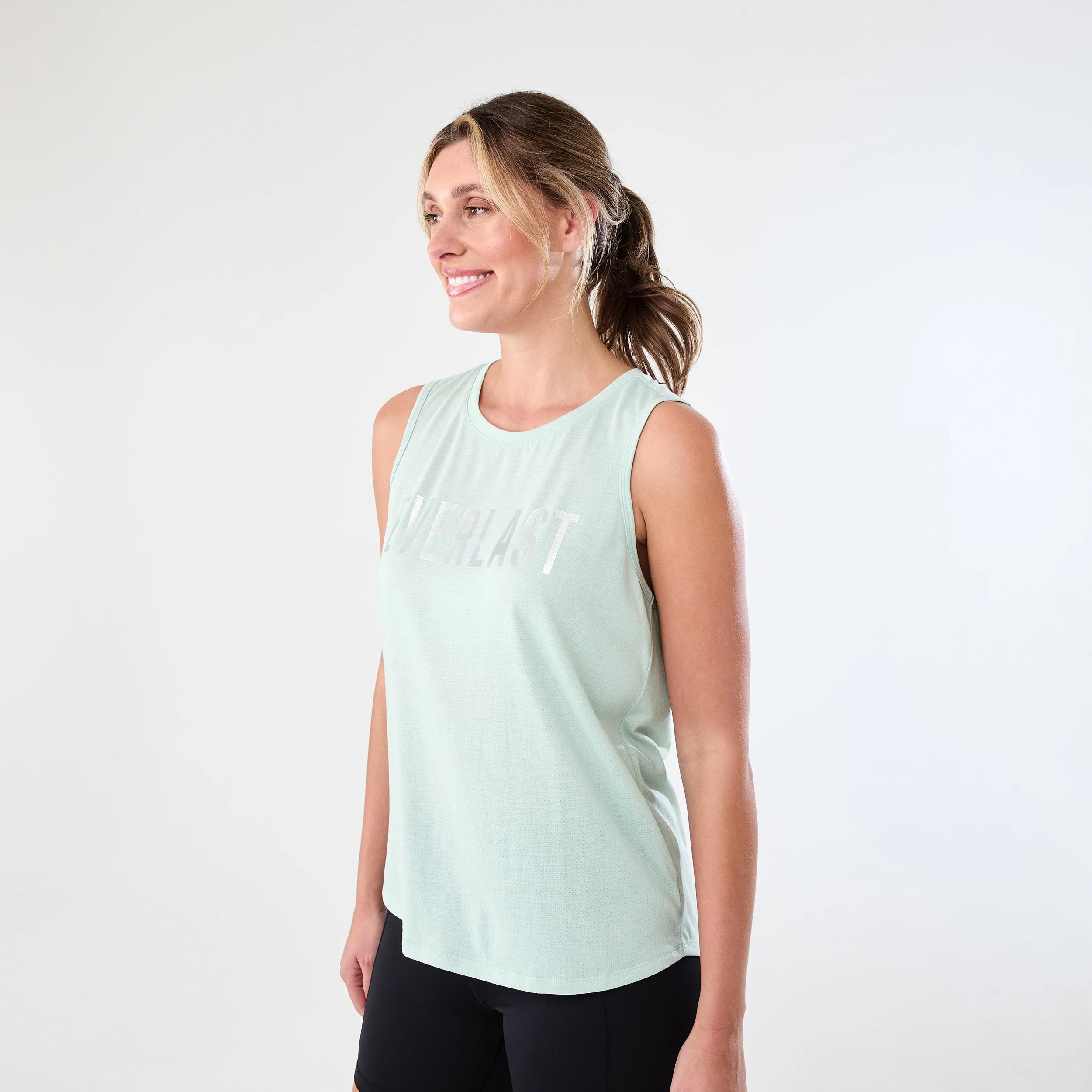 2 Everlast Womens Keyhole Tank EVERLAST BLOCK LOGO SURF SPRAY, 2 of 7