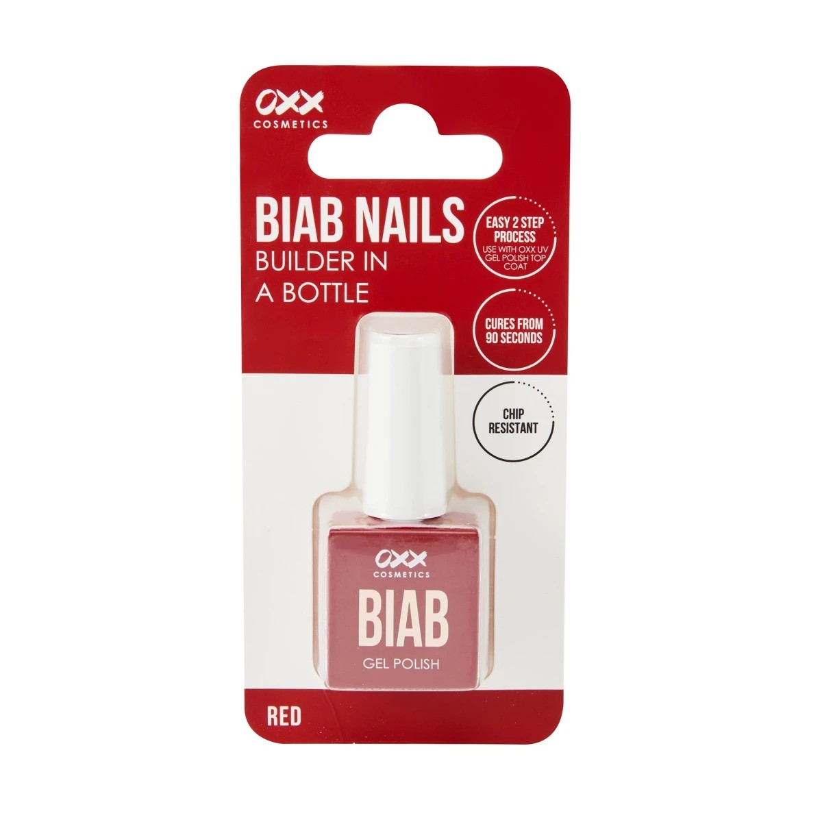 4 OXX Cosmetics BIAB Gel Nail Polish - Red, 4 of 4