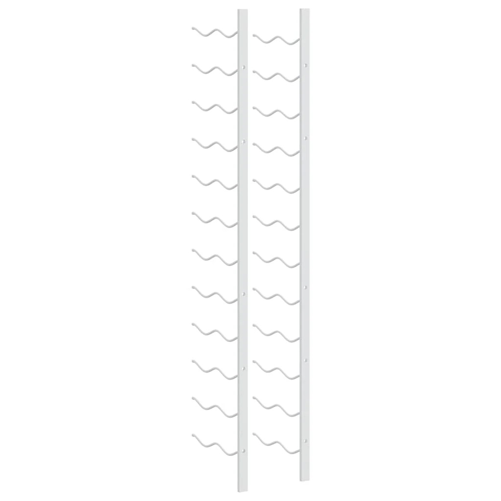 7 Vidaxl Wine Rack Wine Rack, Wine Racks - White, 7 of 9