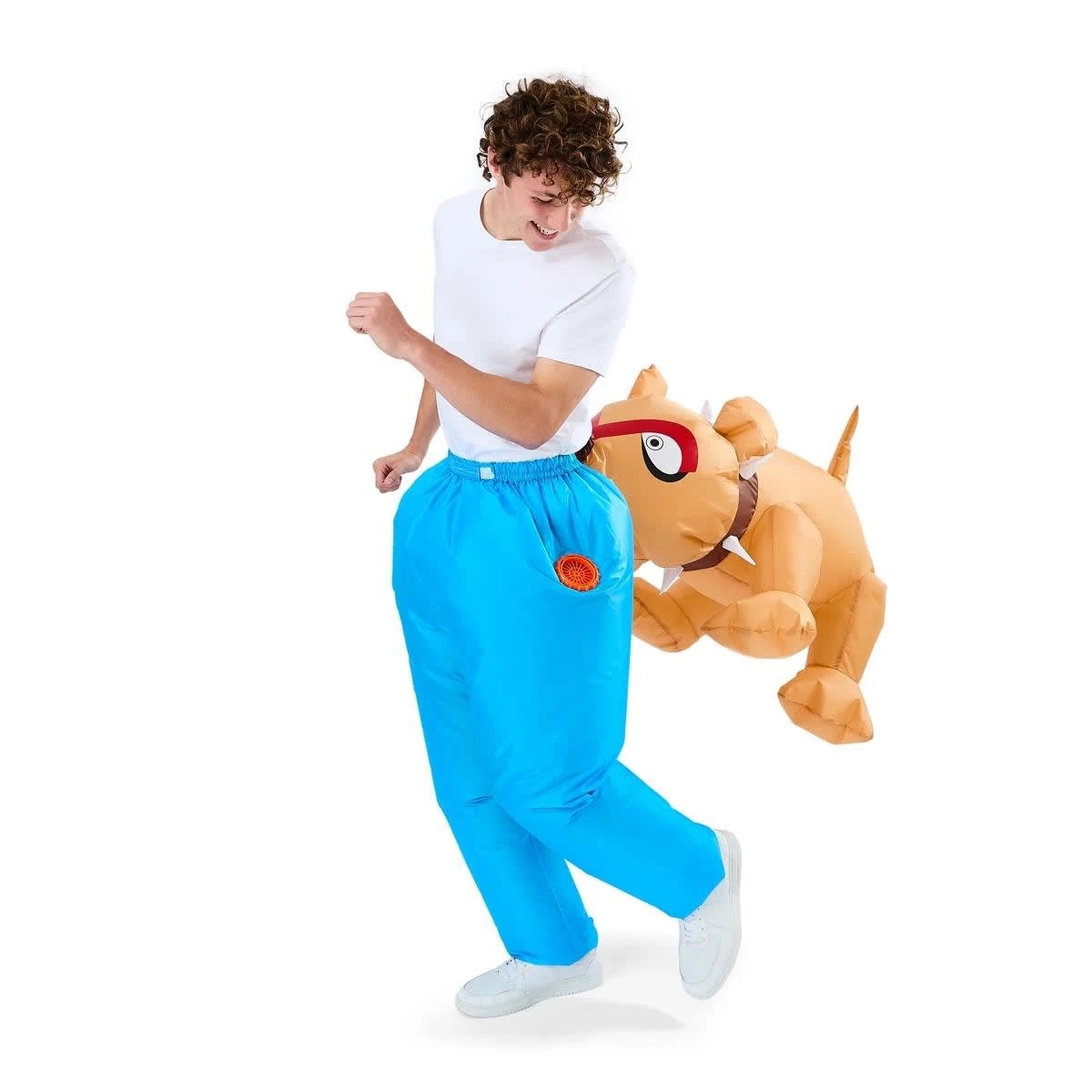 1 Adult Inflatable Dog Bite Costume, 1 of 10