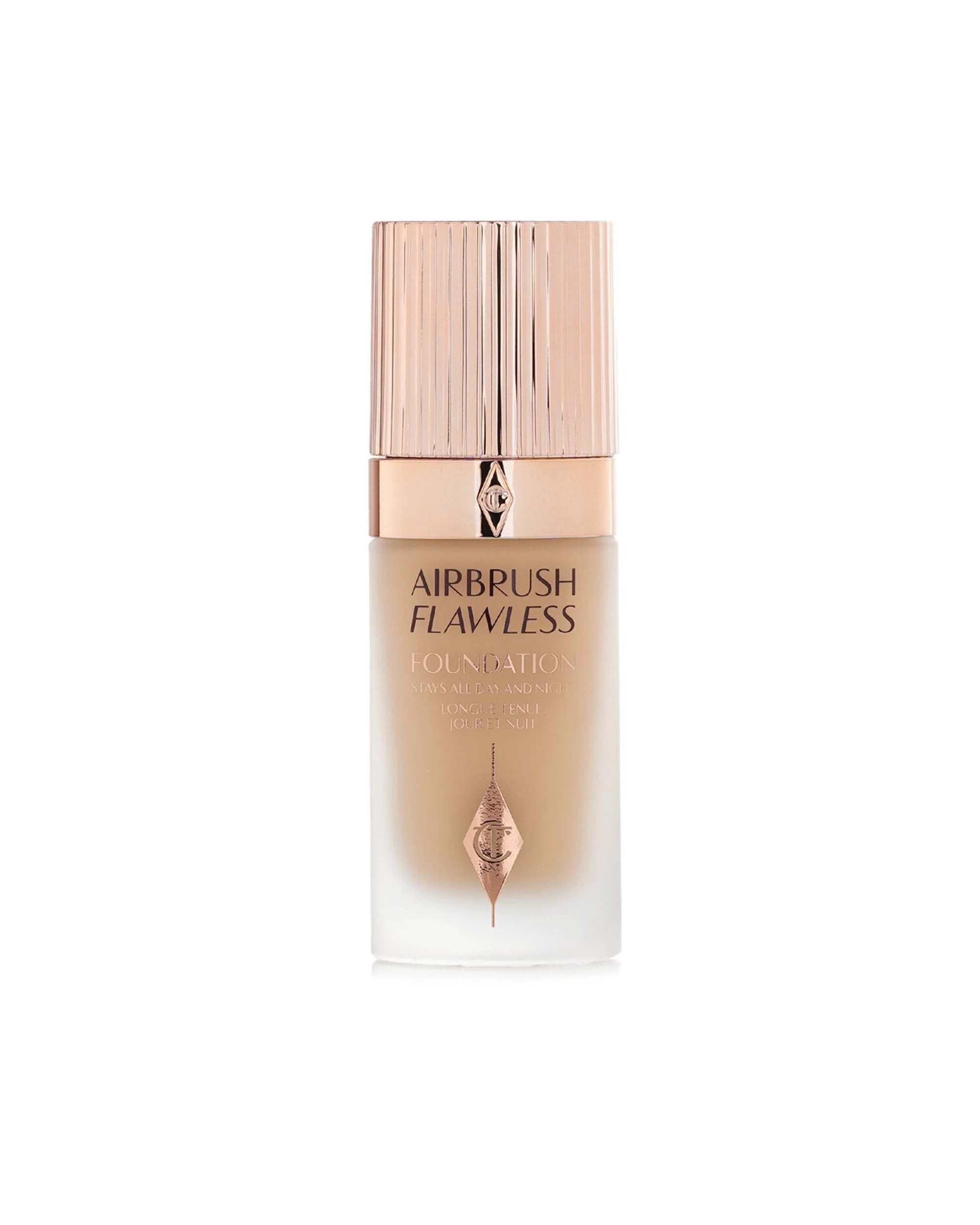 1 Charlotte Tilbury Airbrush Flawless Foundation - # 30ml/1oz - Natural, 1 of 9