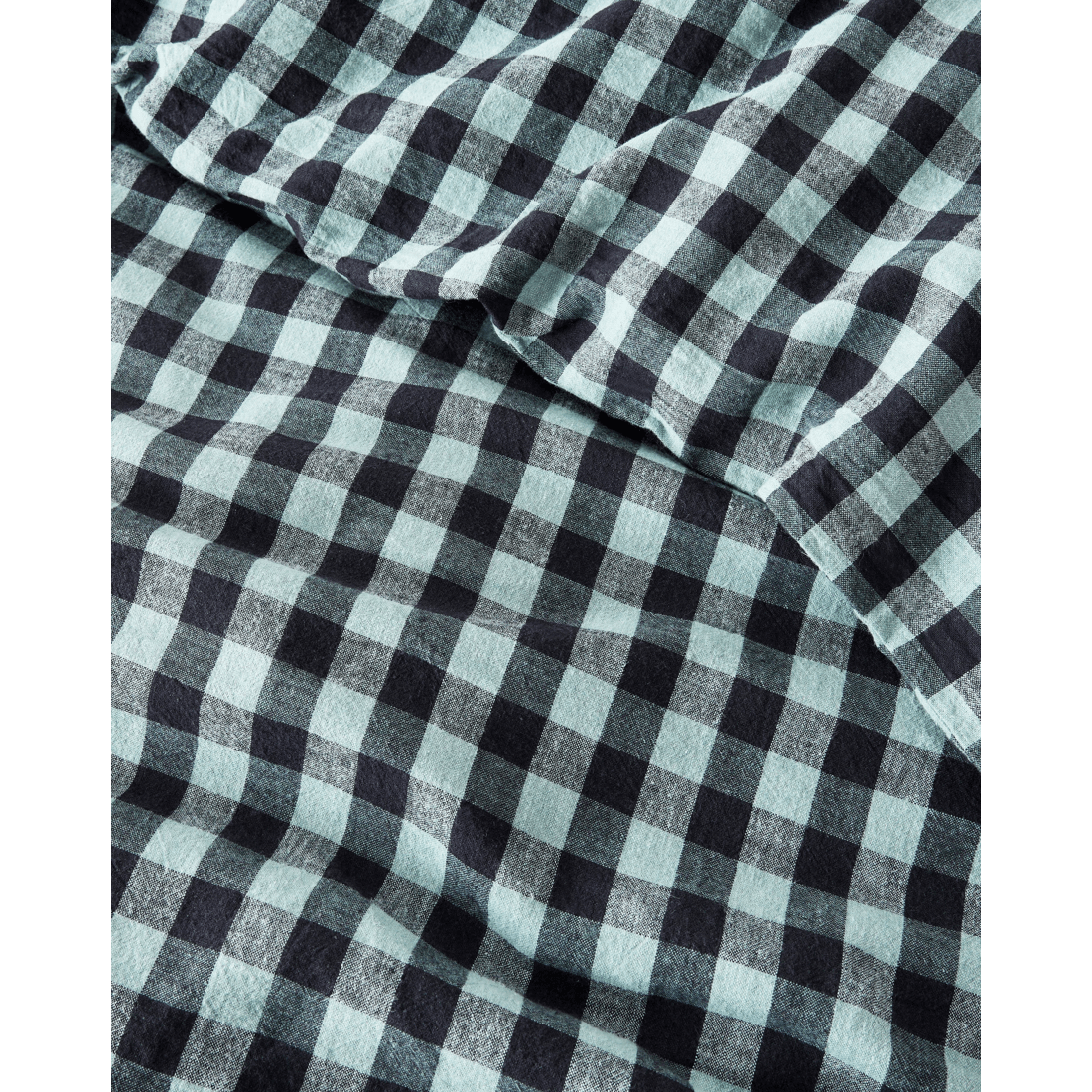 3 Target Darby Gingham Linen/cotton Quilt Cover Set
 - Queen Bed
 - Green, 3 of 3