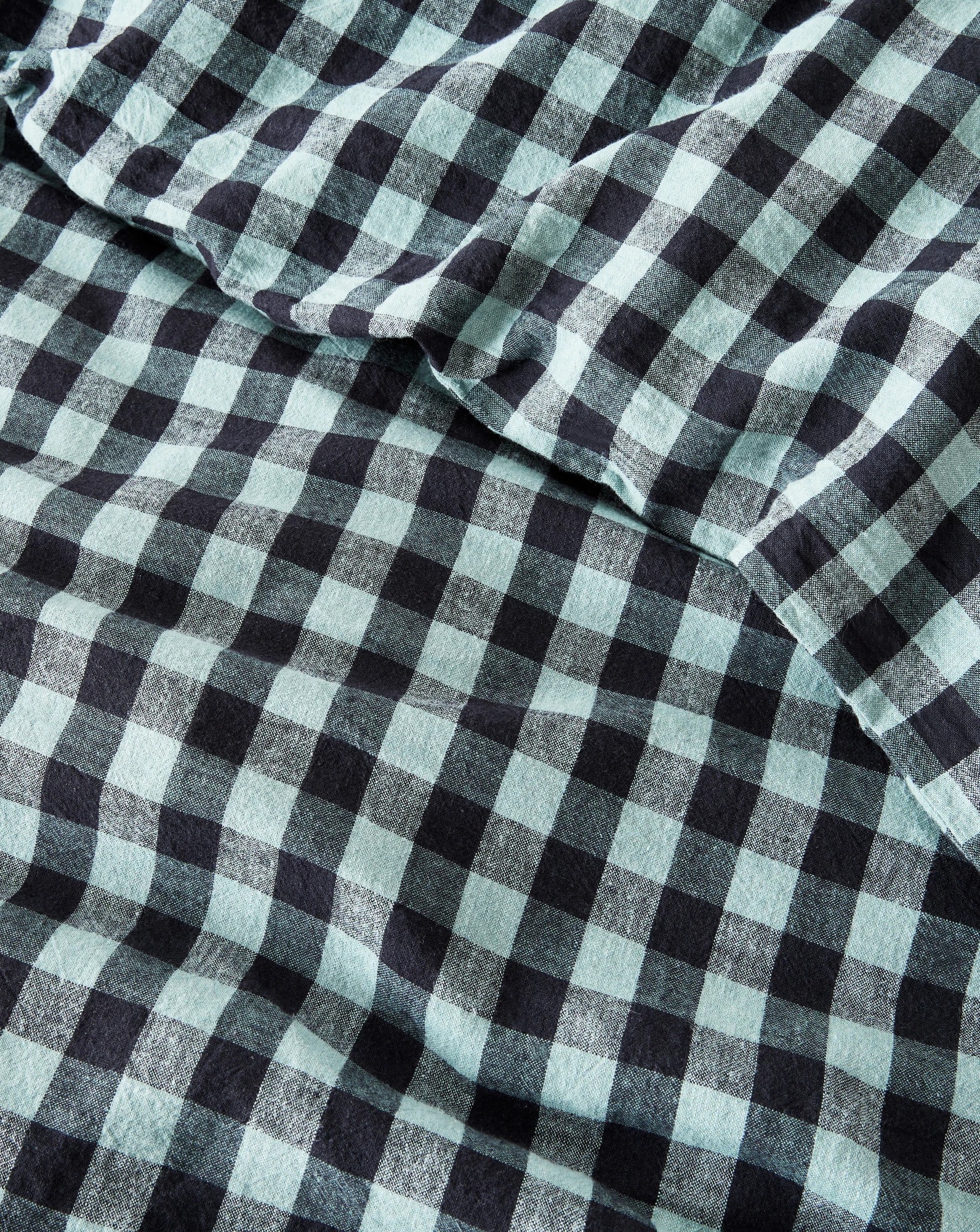 3 Target Darby Gingham Linen/cotton Quilt Cover Set
 - Queen Bed
 - Green, 3 of 3