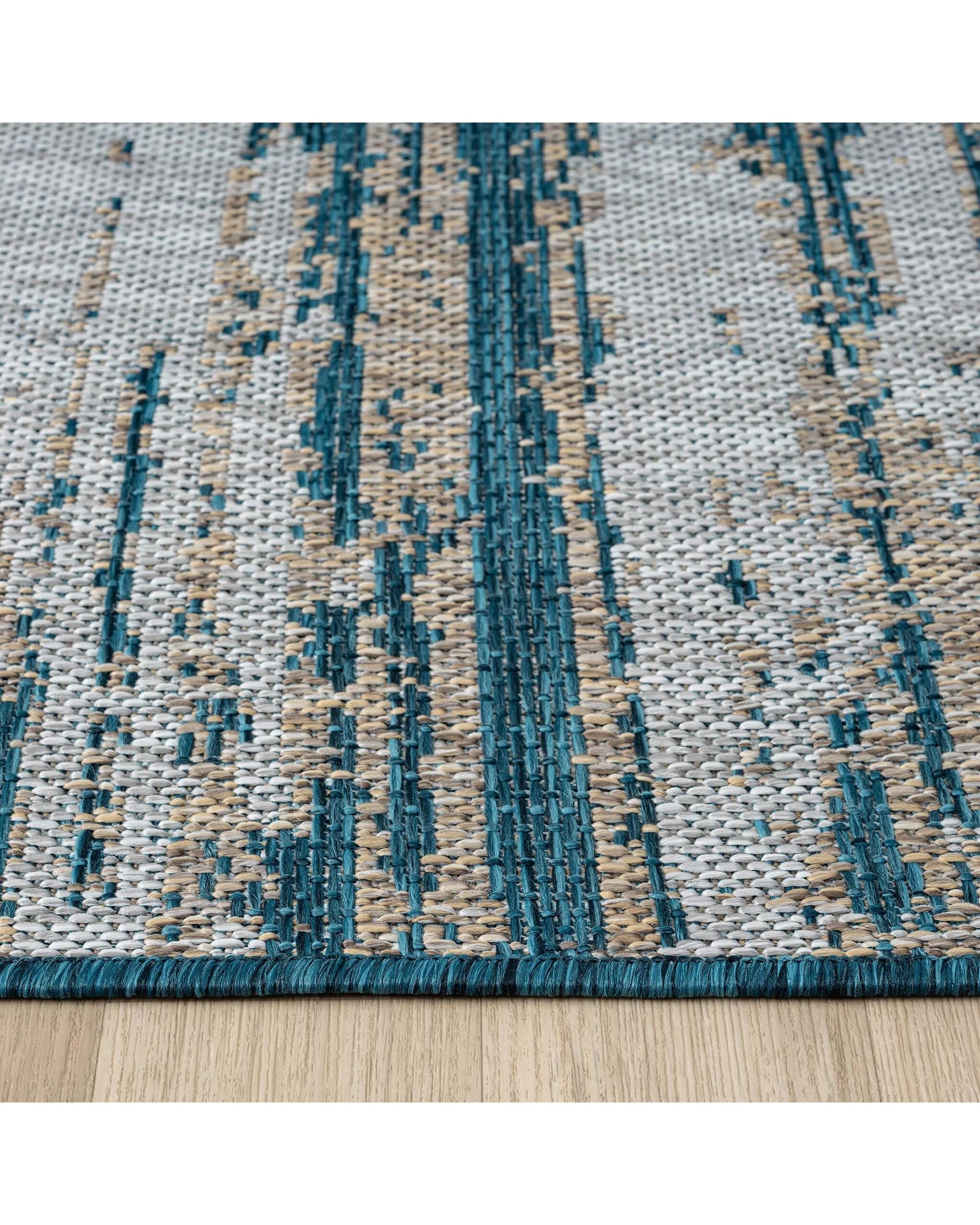 10 La Grace Home Cascade Premium Rug - 240x330cm - Turquoise, 10 of 10